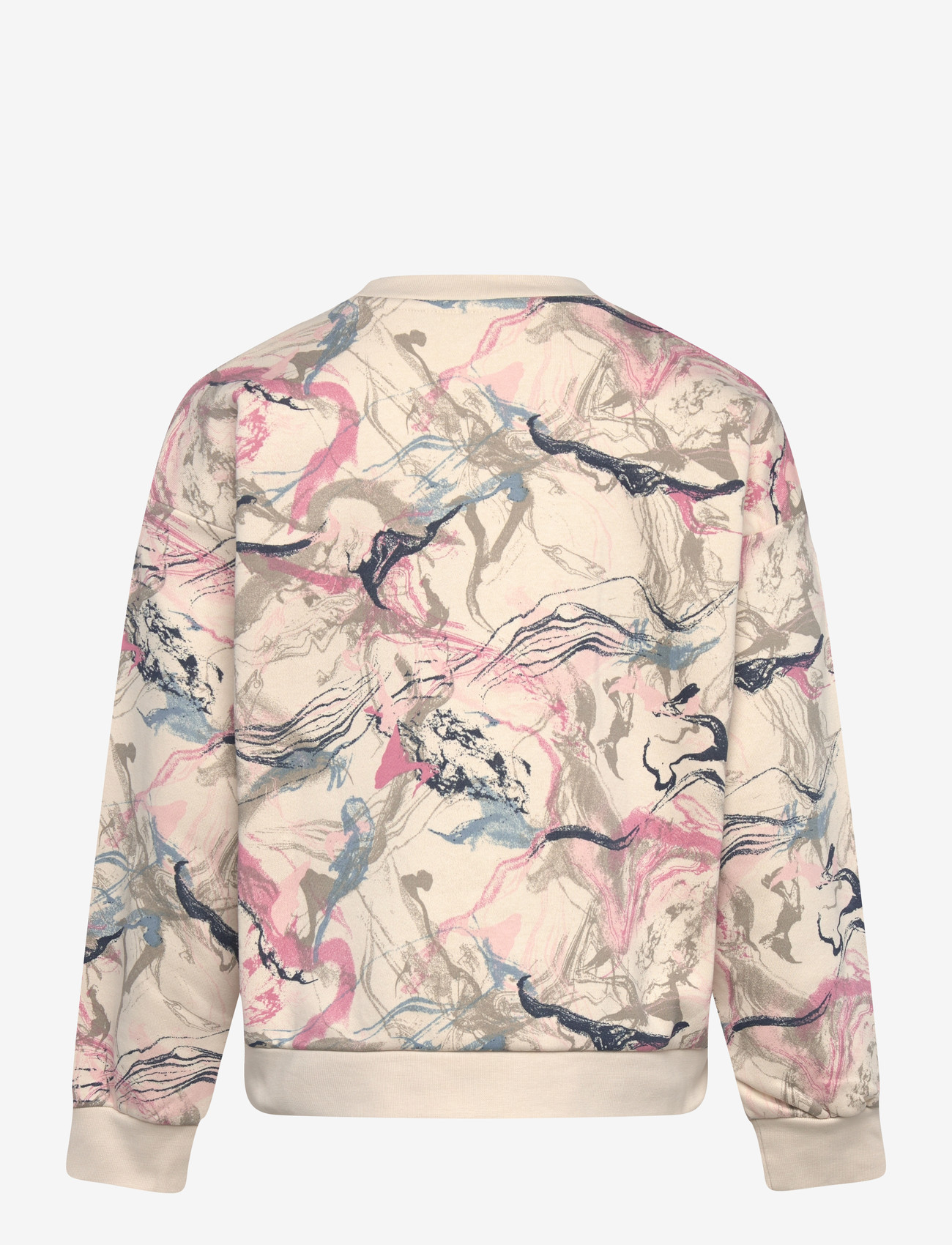 Hummel - hmlJR LOOSE AOP SWEATSHIRT - sweatshirts - silver birch - 1