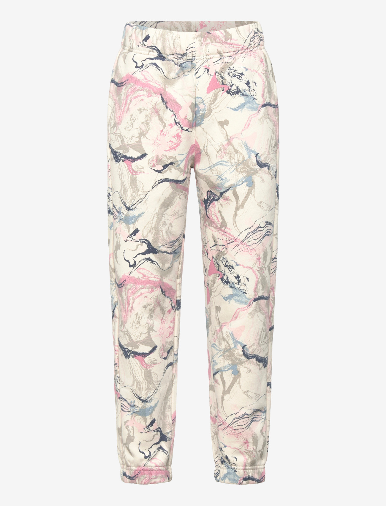 Hummel - hmlJR LOOSE AOP ADJ WAIST PANTS - sweatpants - silver birch - 0