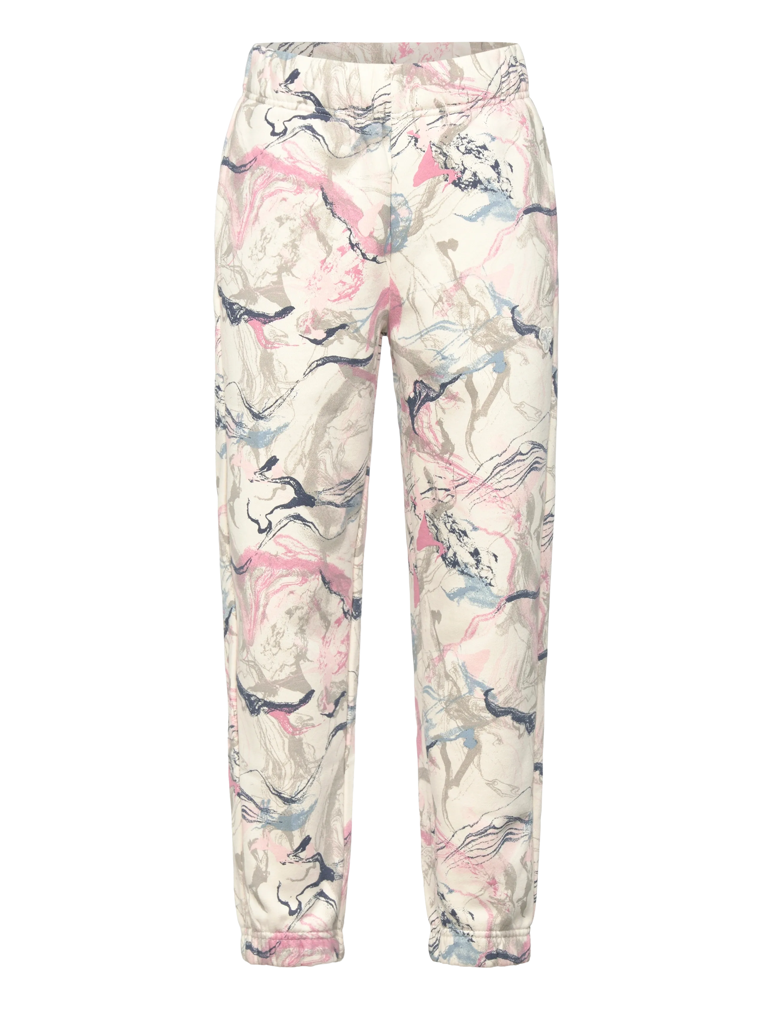 Hummel hmlJR LOOSE AOP ADJ WAIST PANTS - Hummel - SILVER BIRCH / multi