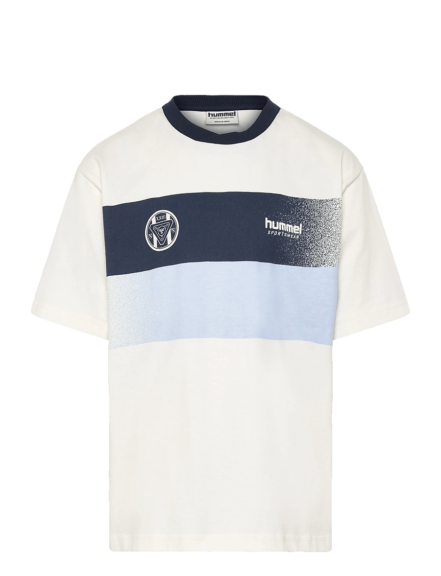 Hummel - hmlJR LOOSE CHANGE T-SHIRT SS - sporditopid - blanc de blanc - 0