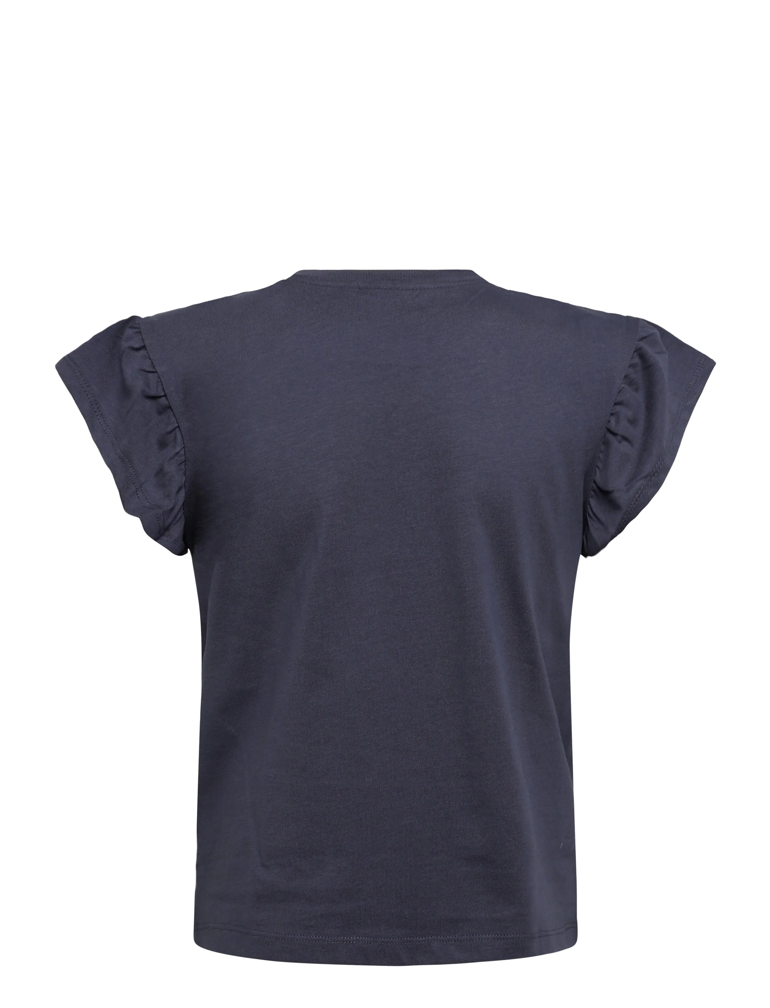 Hummel - hmlJR RUFFLE T-SHIRT SS BIG BEE - short-sleeved t-shirts - ombre blue - 1