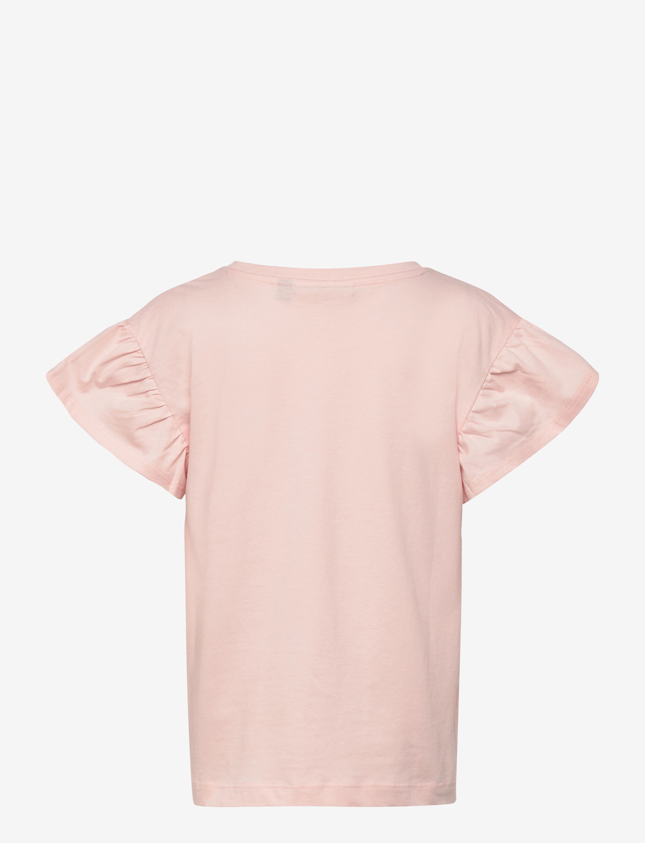 Hummel - hmlJR RUFFLE T-SHIRT SS BIG BEE - kortærmede t-shirts - pale lilac - 1
