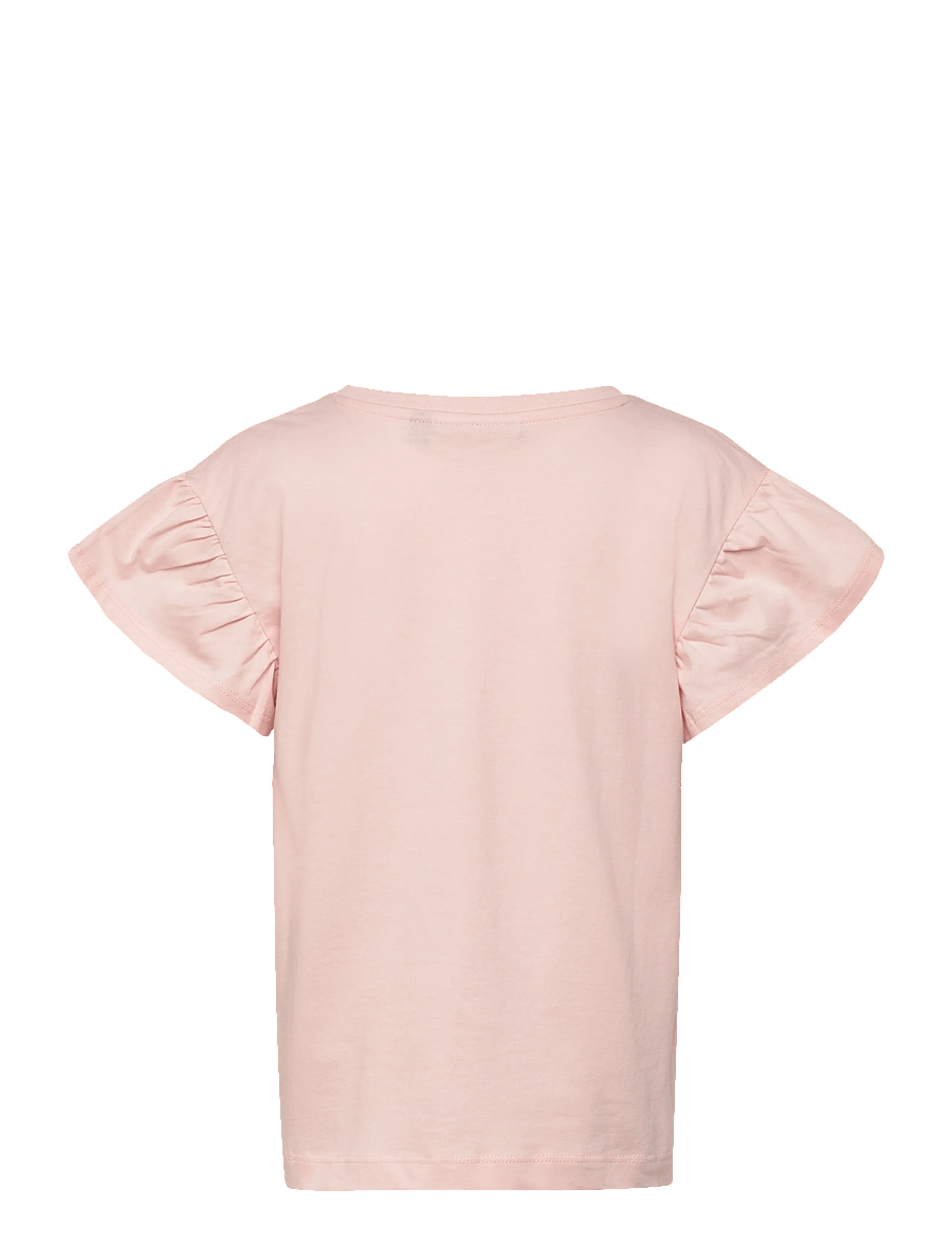 Hummel - hmlJR RUFFLE T-SHIRT SS BIG BEE - kurzärmelig - pale lilac - 1