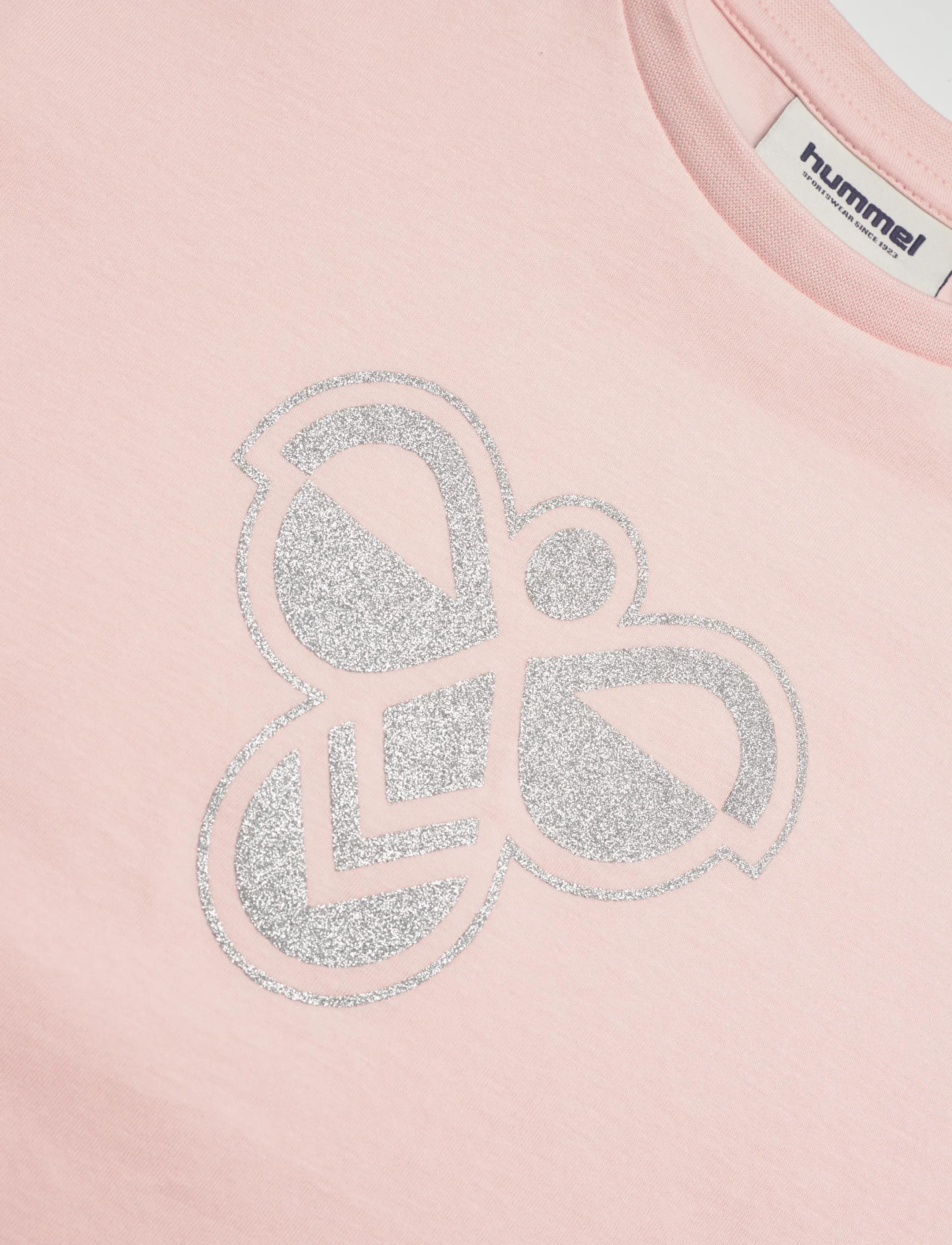 Hummel - hmlJR RUFFLE T-SHIRT SS BIG BEE - krótki rękaw - pale lilac - 2
