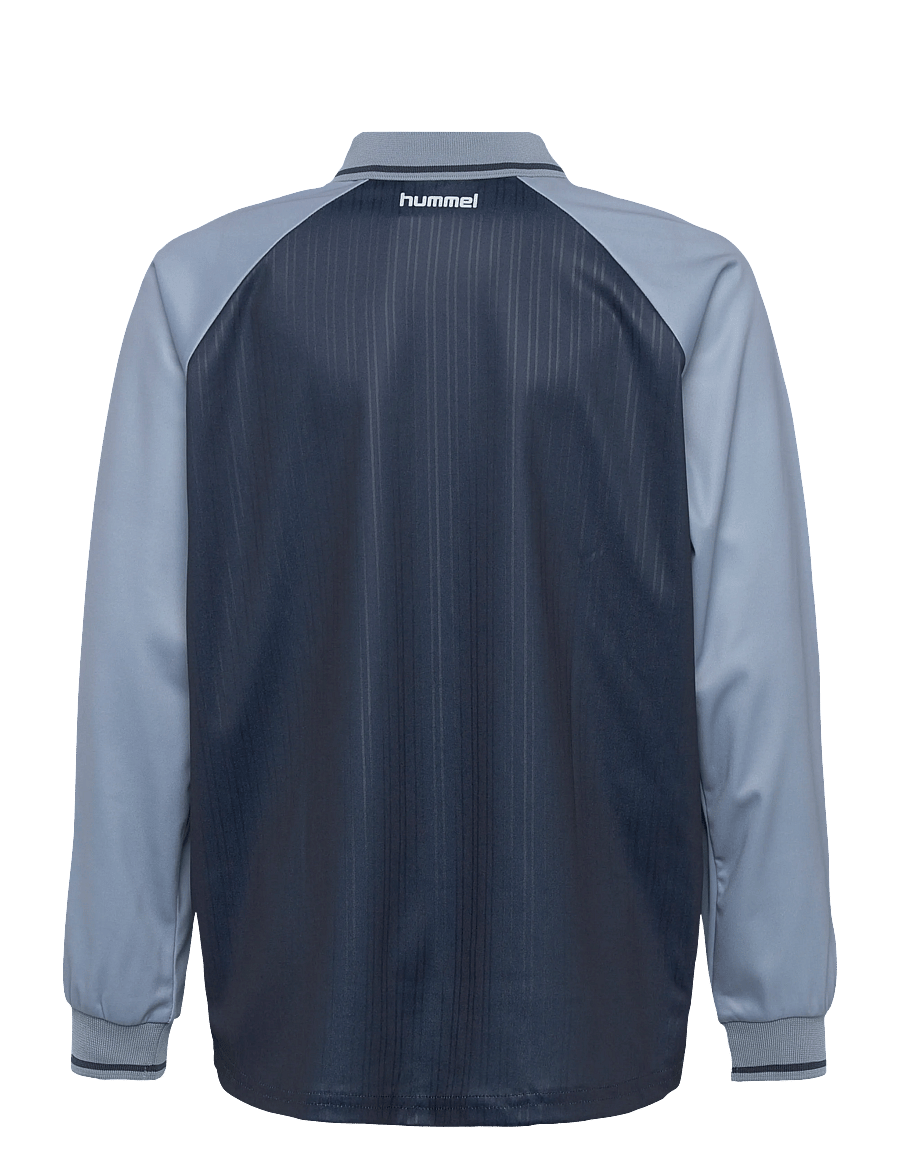 Hummel - hmlJR LOOSE STRIPE SOCCER JERSEY LS - sporditopid - dress blues - 1