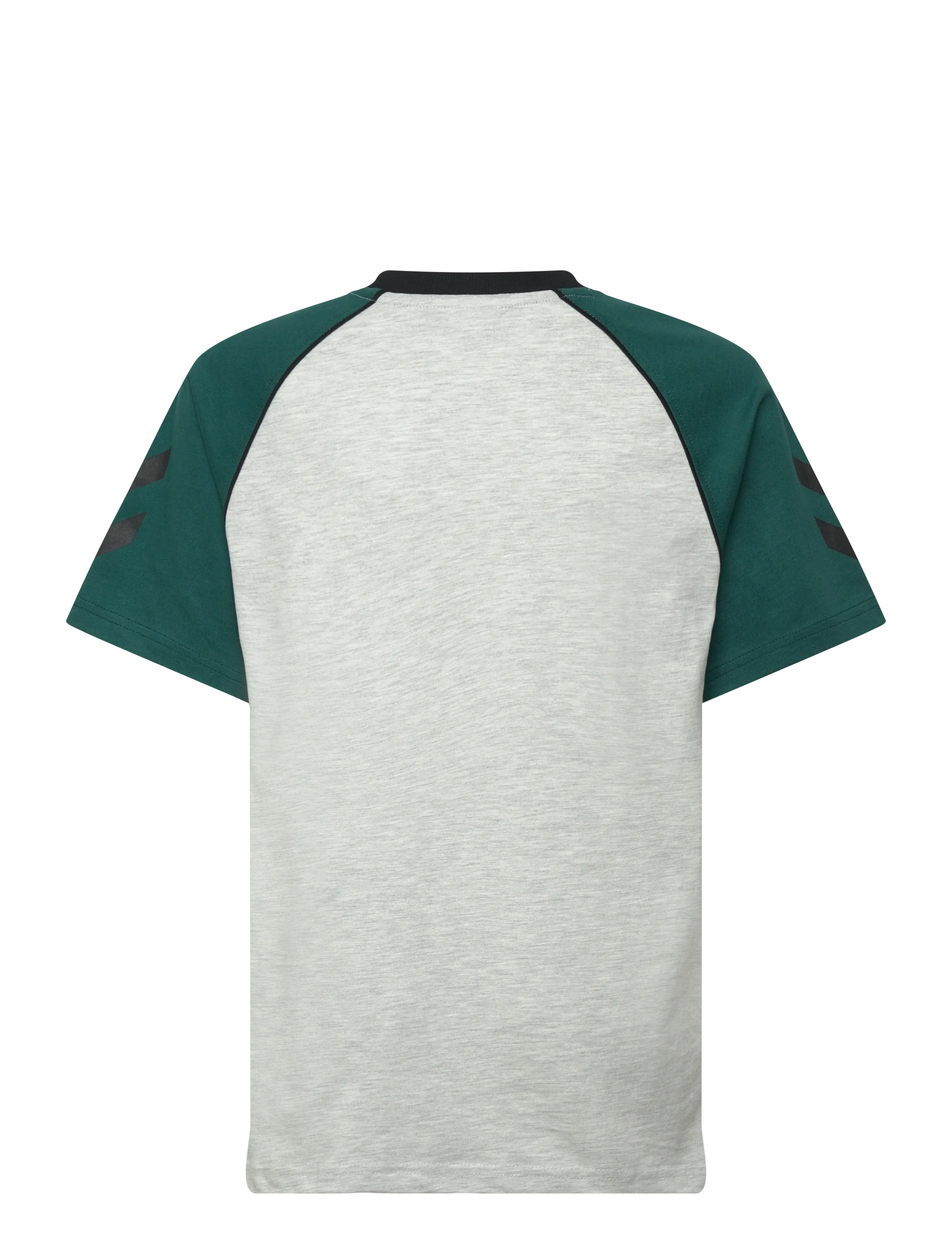 Hummel - hmlJR REG V-NECK T-SHIRT SS - sportstoppe - light grey melange - 1