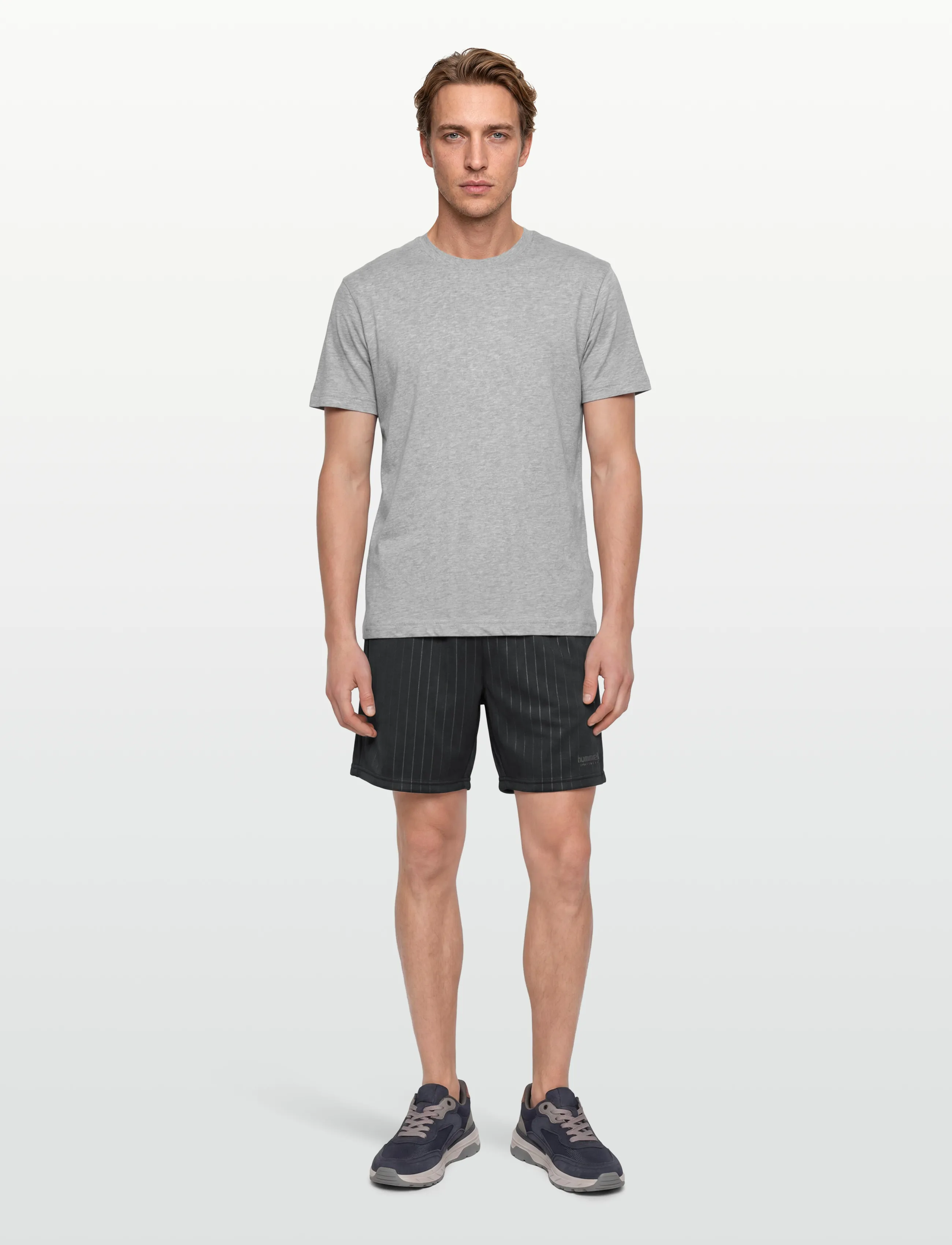 Hummel Hmlstripe Shorts, XL, Sport Schwarz - Training Männerswear