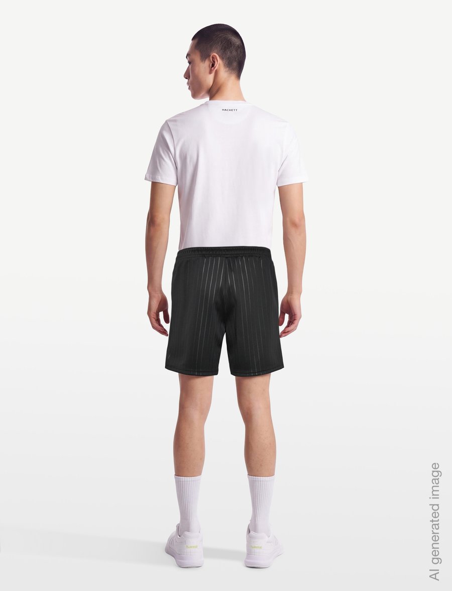 Hummel - hmlSTRIPE SHORTS - träningsshorts - black - 4