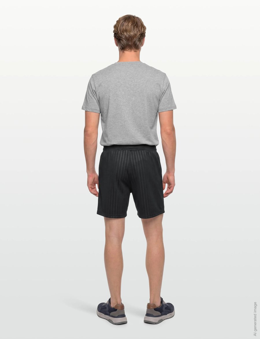 Hummel - hmlSTRIPE SHORTS - träningsshorts - black - 4