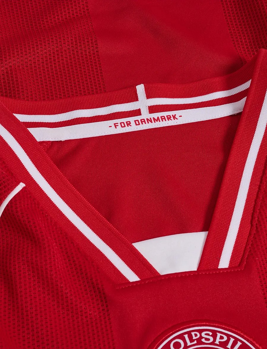 Hummel - DBU 26 HOME JERSEY S/S - jalgpallisärgid - tango red - 5