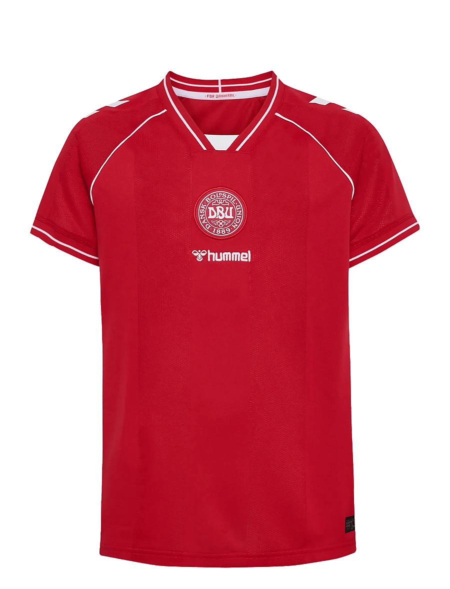 Hummel - DBU 26 HOME JERSEY S/S KIDS - sporttoppar - tango red - 0