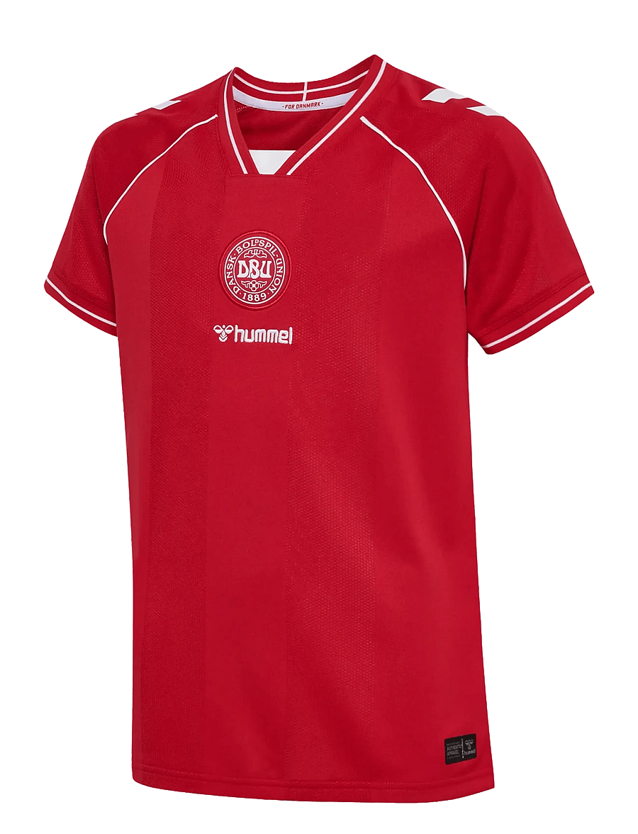 Hummel - DBU 26 HOME JERSEY S/S KIDS - sporttoppar - tango red - 1