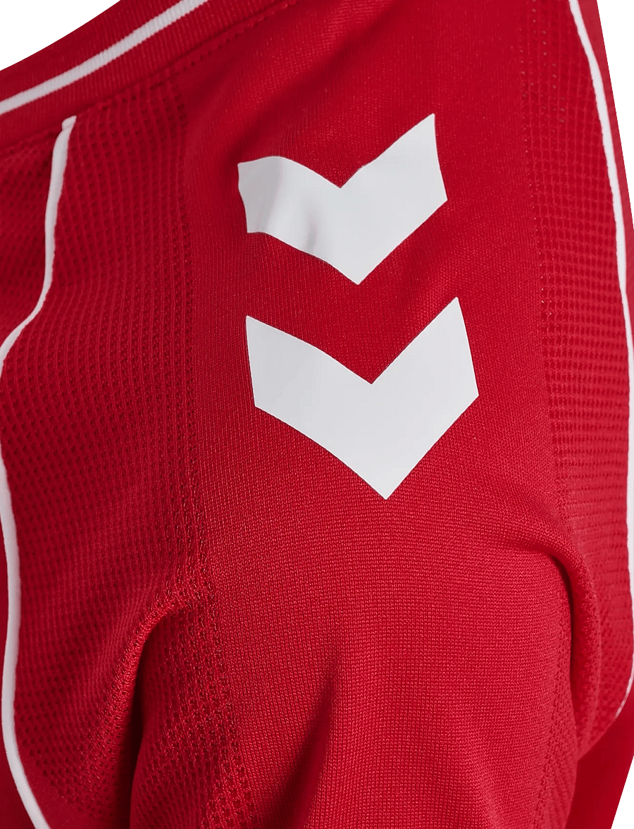 Hummel - DBU 26 HOME JERSEY S/S KIDS - sporttoppar - tango red - 5