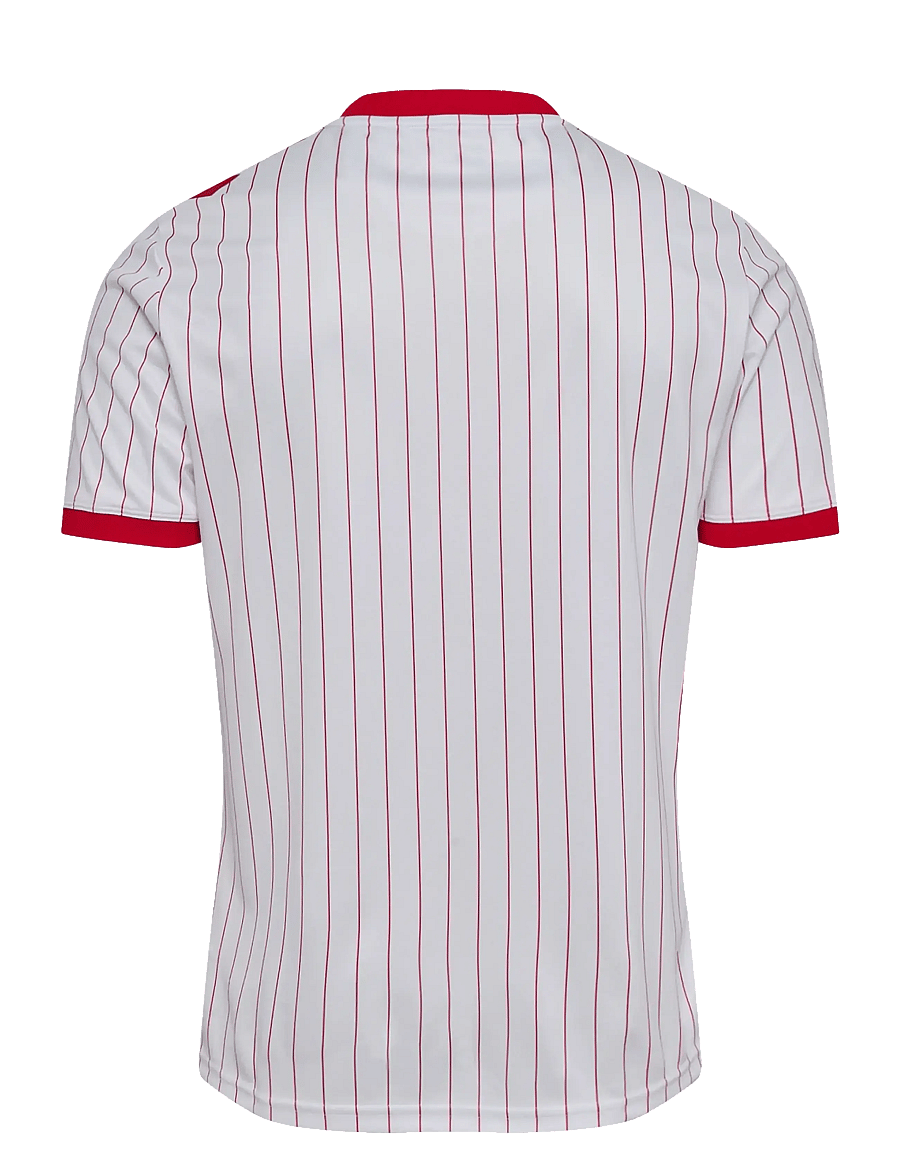 Hummel - DBU 26 AWAY JERSEY S/S - fotbollströjor - white - 2