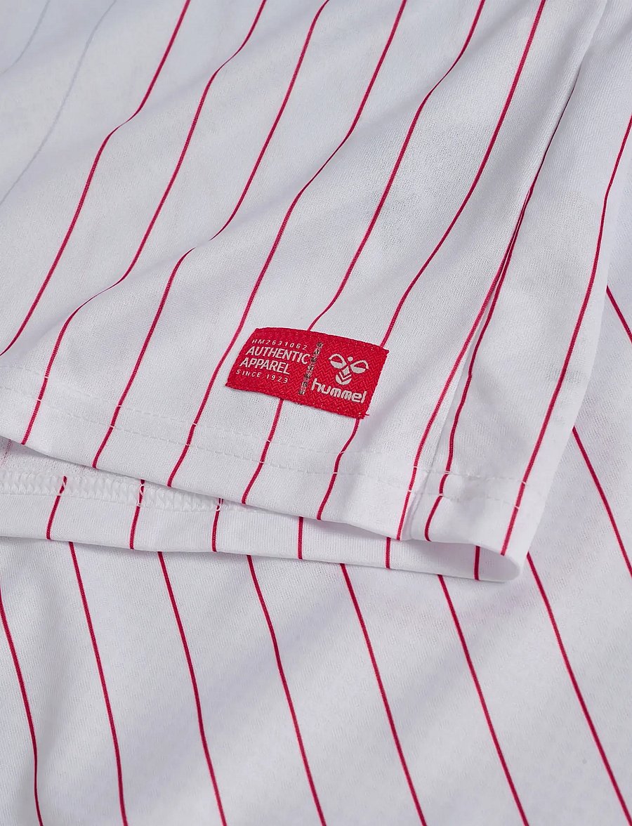 Hummel - DBU 26 AWAY JERSEY S/S - fotbollströjor - white - 5