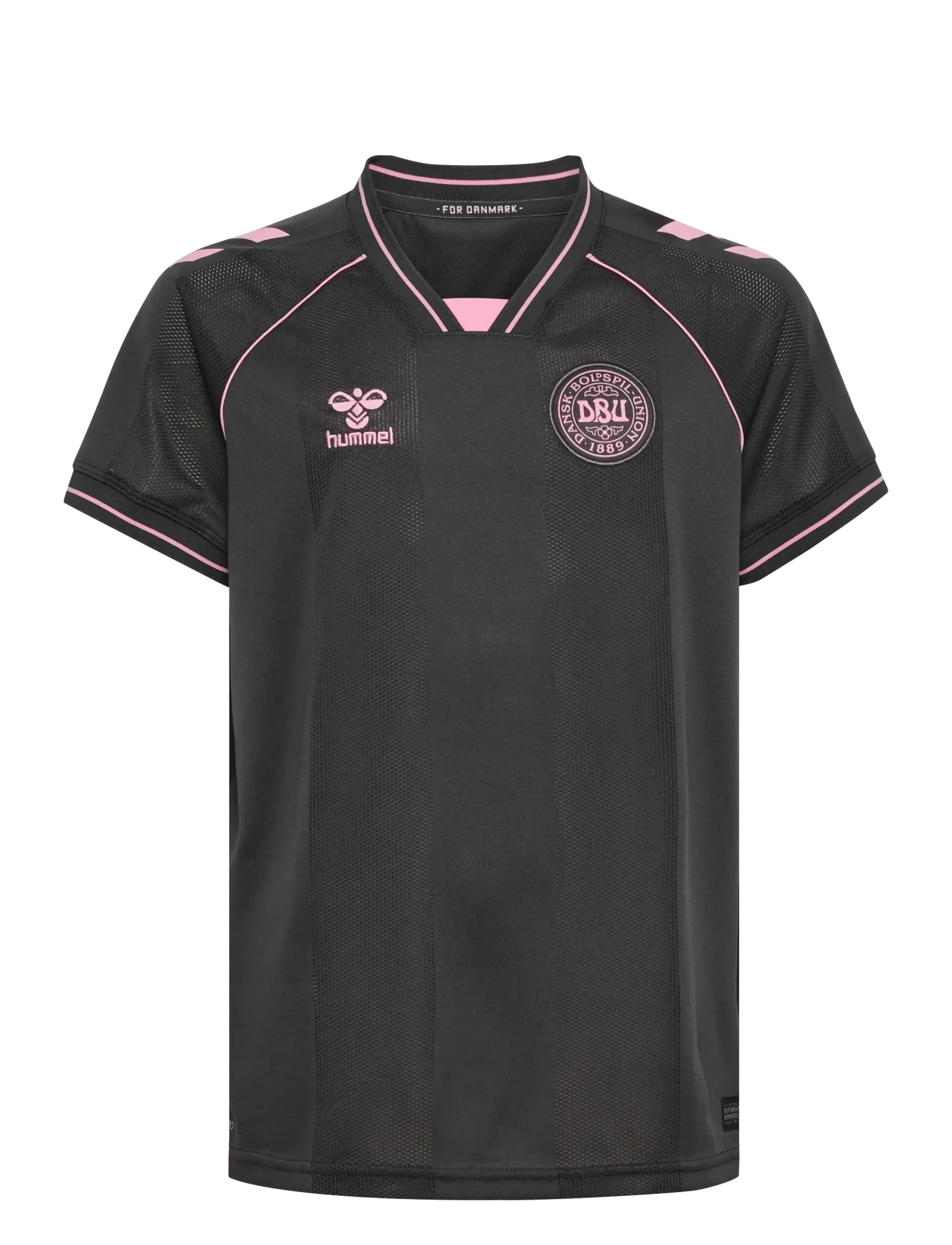 Hummel DBU 26 GK JERSEY S/S KIDS - Teens 9-14 år - ASPHALT / black