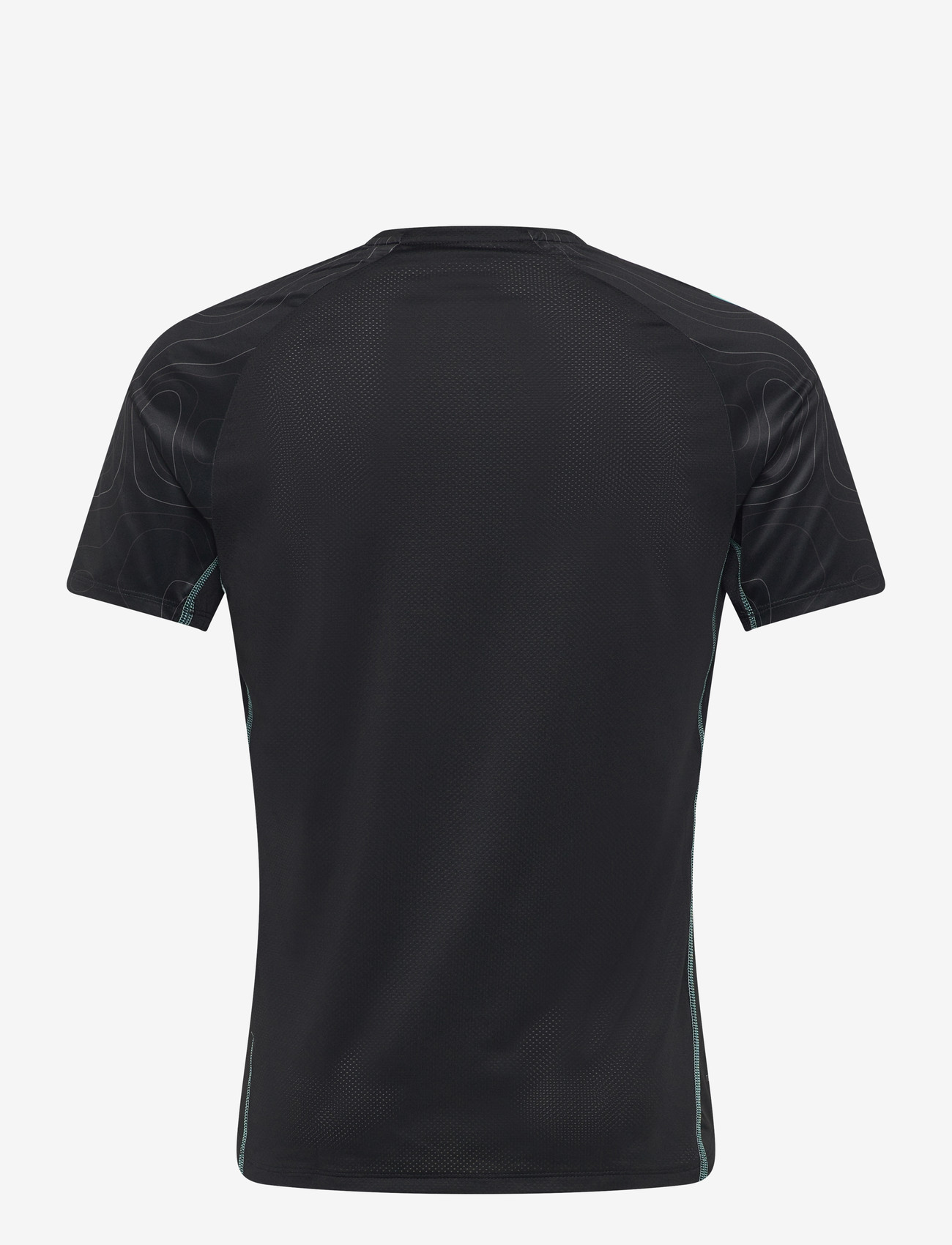Hummel - hmlBLAZE 2.0 TRAINING JERSEY S/S - tops & t-shirts - black/pool blue - 1