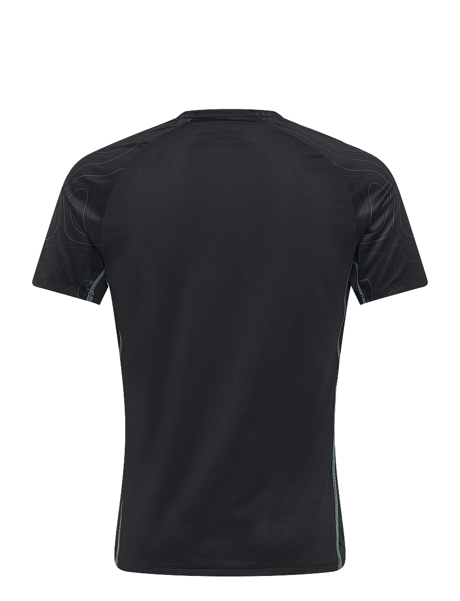 Hummel - hmlBLAZE 2.0 TRAINING JERSEY S/S - oberteile & t-shirts - black/pool blue - 1
