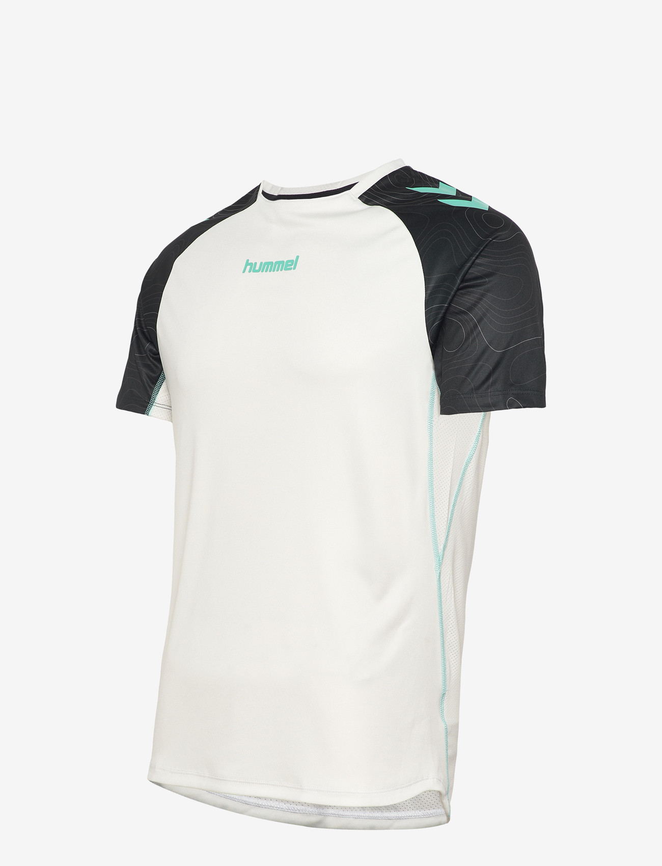 Hummel - hmlBLAZE 2.0 TRAINING JERSEY S/S - oberteile & t-shirts - vaporous gray/pool blue - 3