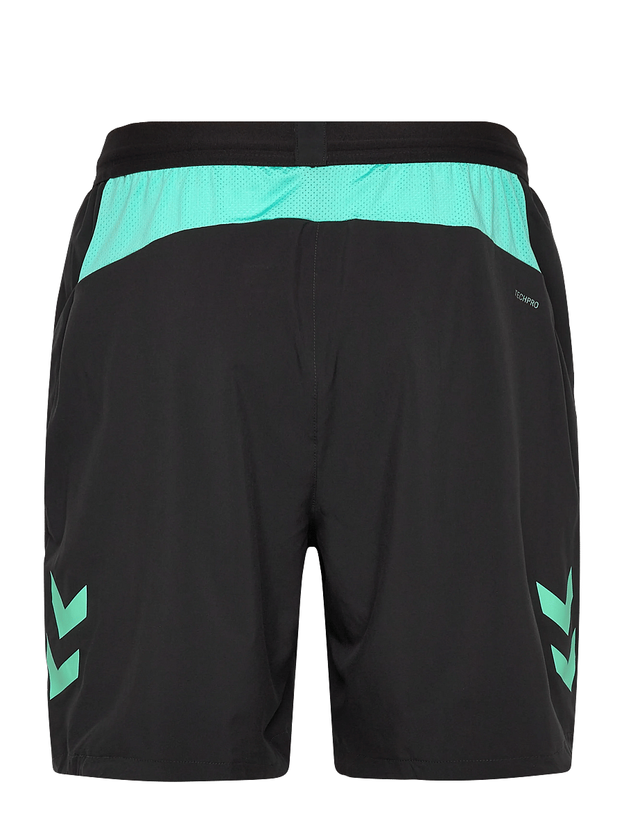 Hummel - hmlBLAZE 2.0 TRAINING SHORTS - treenishortsit - black/pool blue - 1