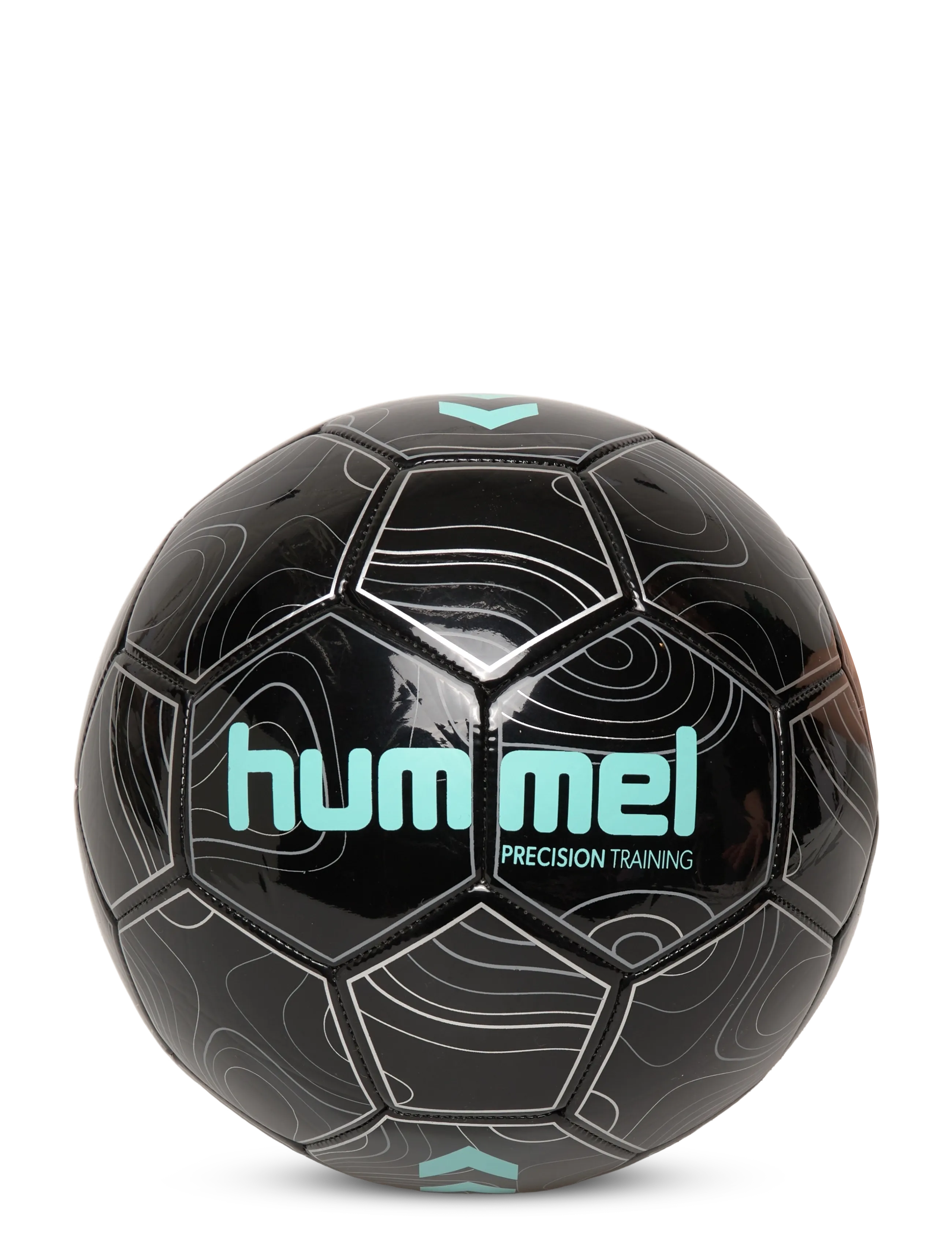 Hummel hmlBLAZE 2.0 TRAINING FOOTBALL - Jalgpall - BLACK/POOL BLUE / black