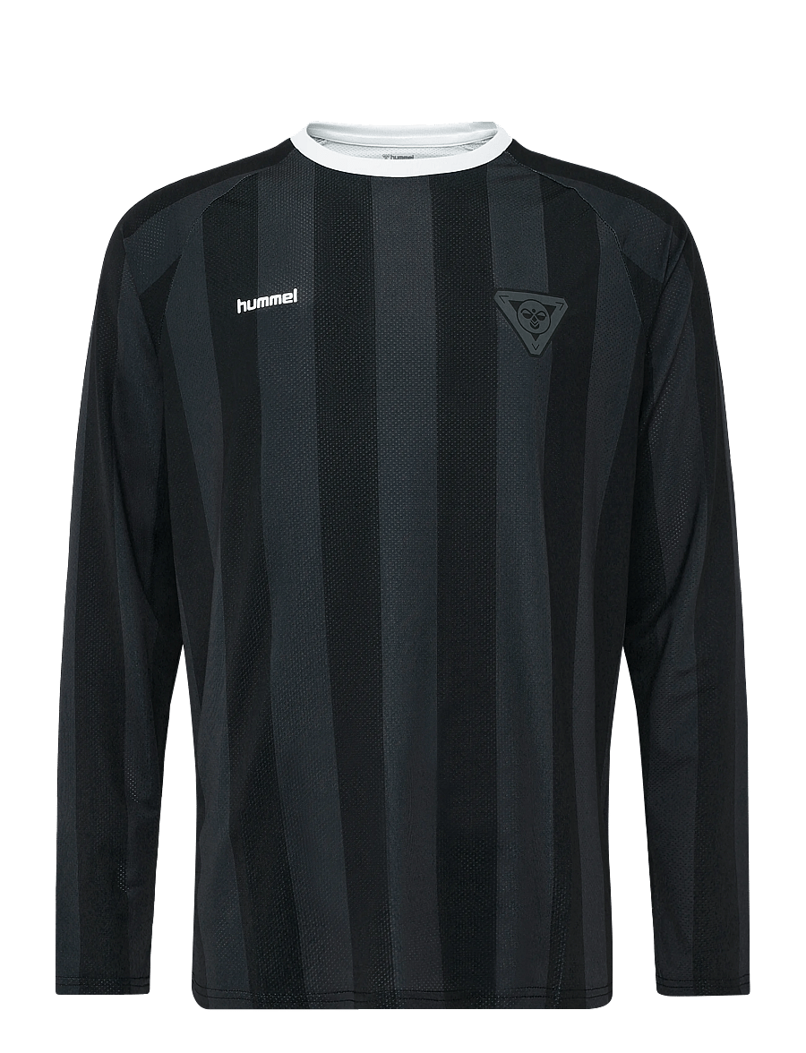 Hummel - hmlKICK OFF JERSEY L/S - fotbollströjor - black - 0