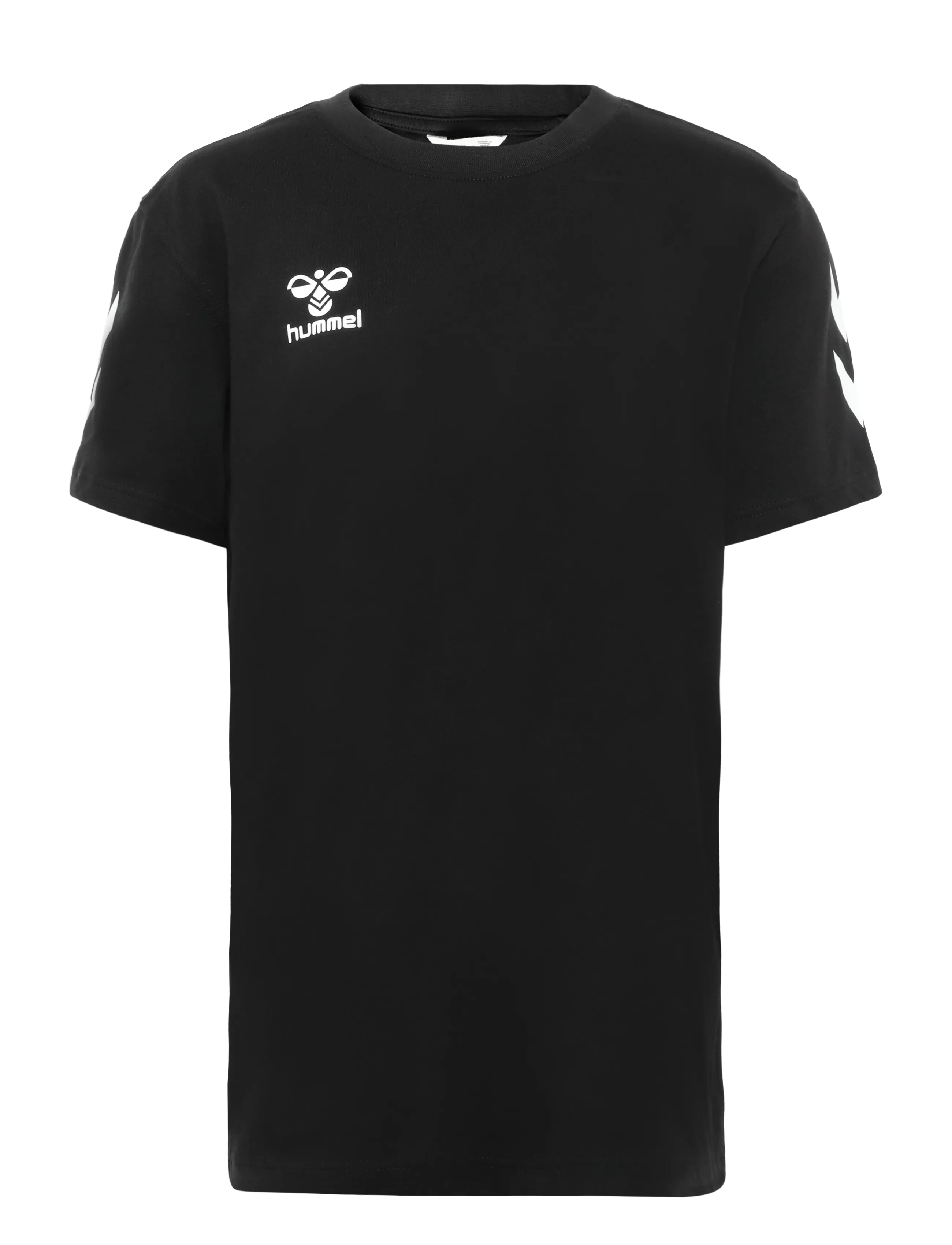 Hummel hmlGO 2.0 CHEVRON T-SHIRT S/S KIDS - Riided - BLACK / black