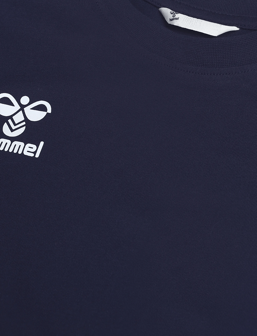 Hummel - hmlGO 2.0 CHEVRON T-SHIRT S/S KIDS - kortærmede t-shirts - marine - 2