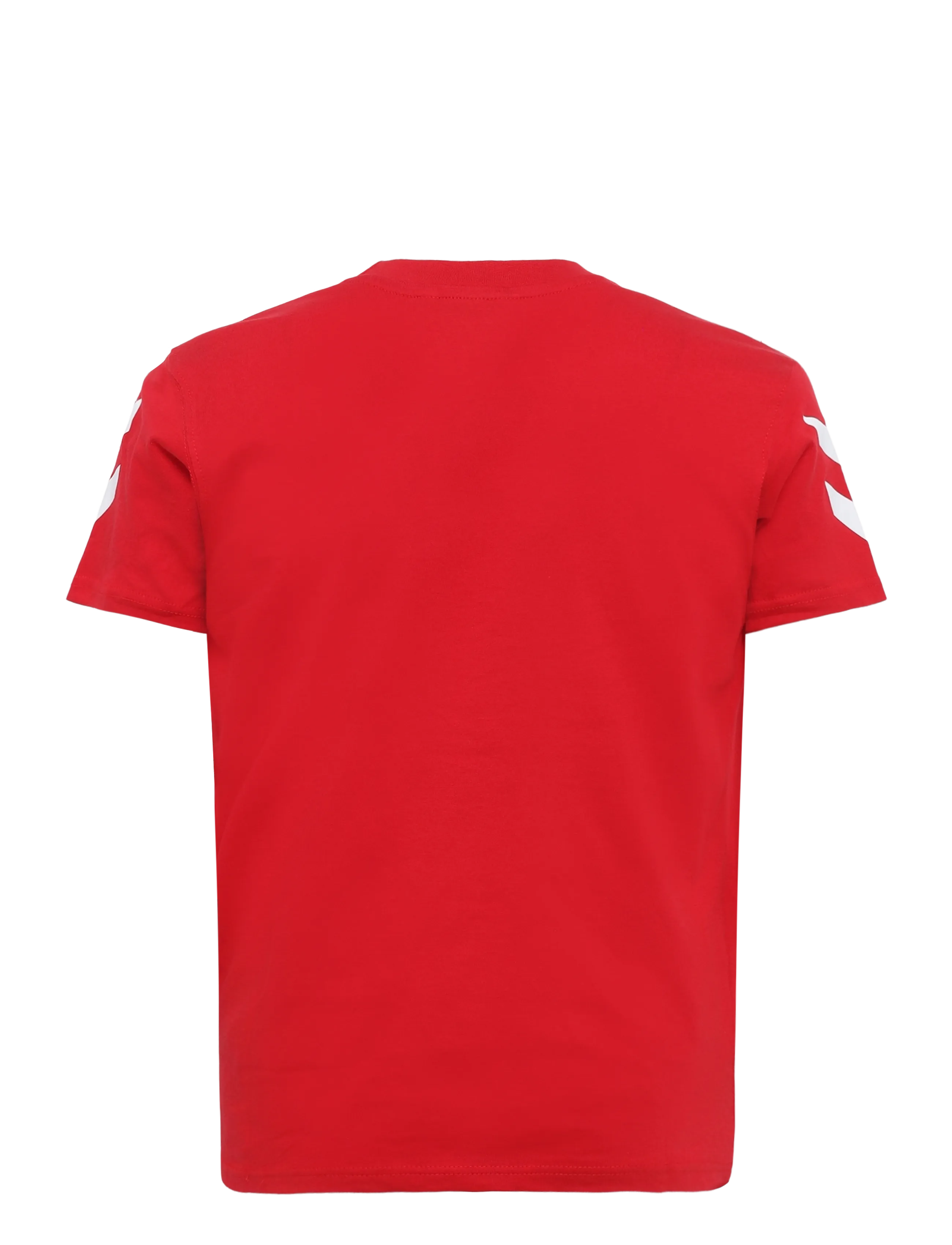 Hummel - hmlGO 2.0 CHEVRON T-SHIRT S/S KIDS - kortærmede t-shirts - true red - 1