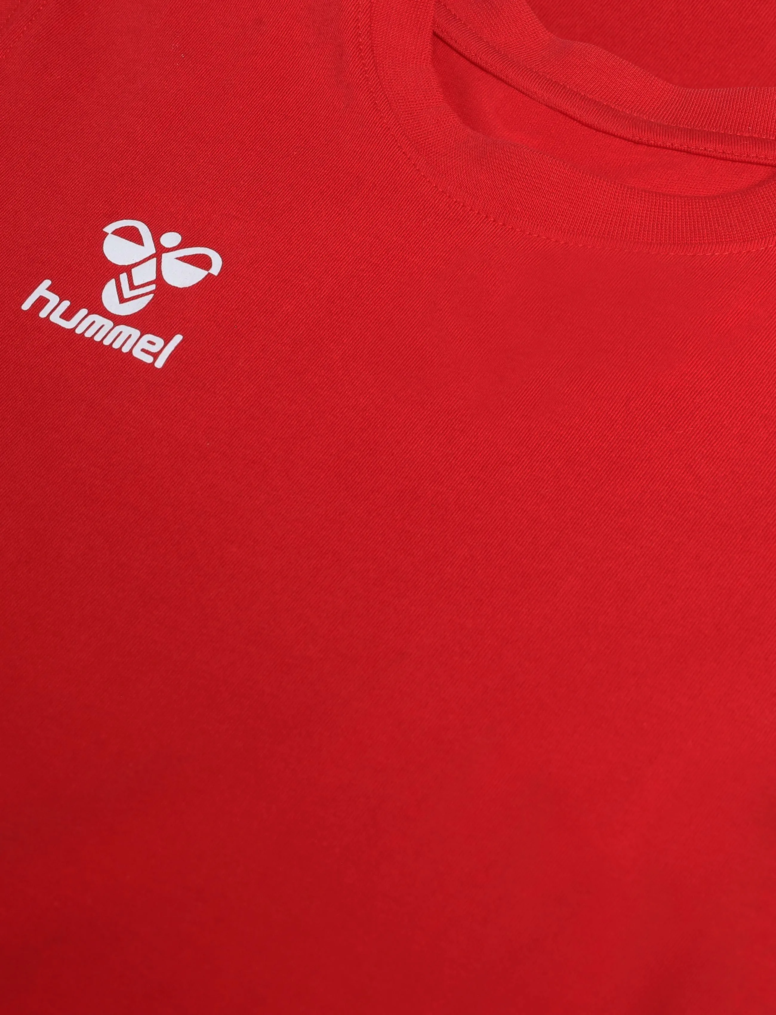 Hummel - hmlGO 2.0 CHEVRON T-SHIRT S/S KIDS - kortærmede t-shirts - true red - 2