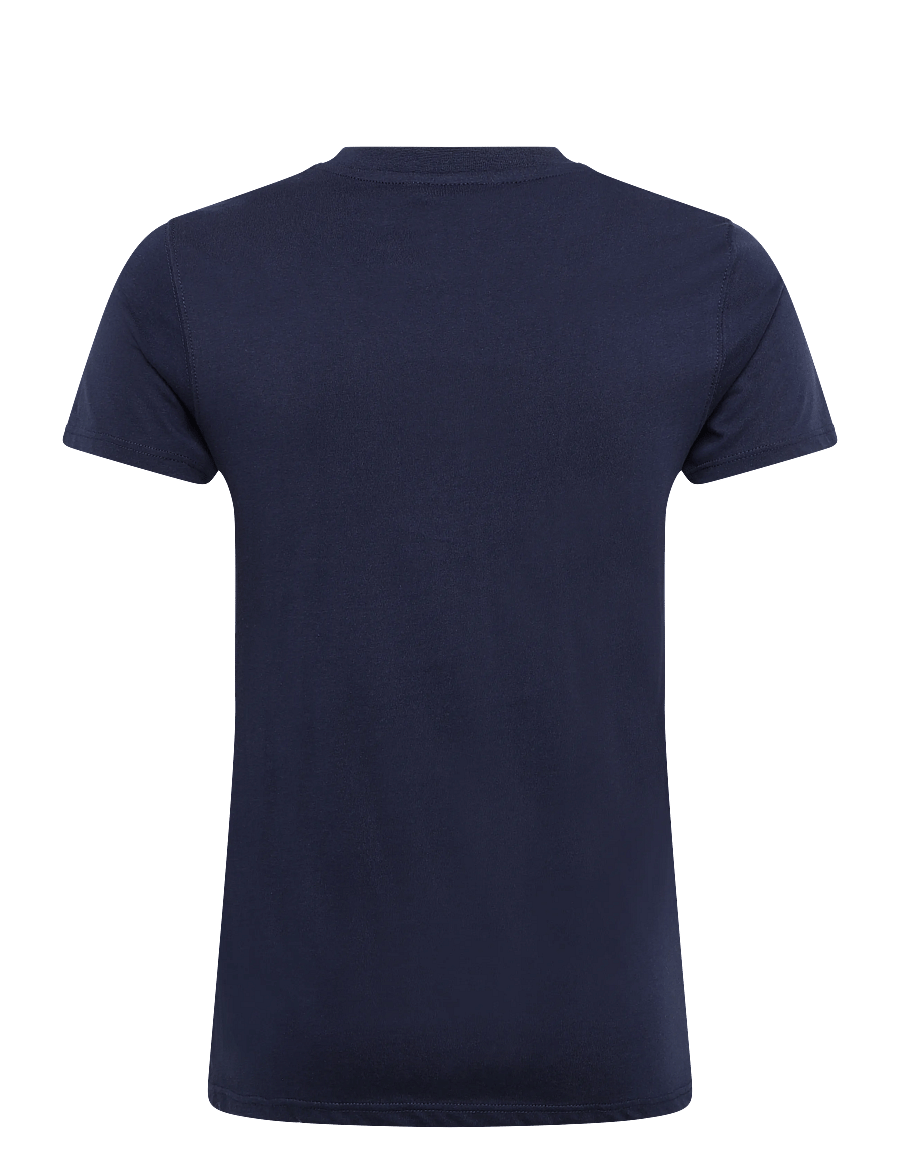 Hummel - hmlGO 2.0 CHEVRON T-SHIRT S/S WOMAN - t-shirts - marine - 1
