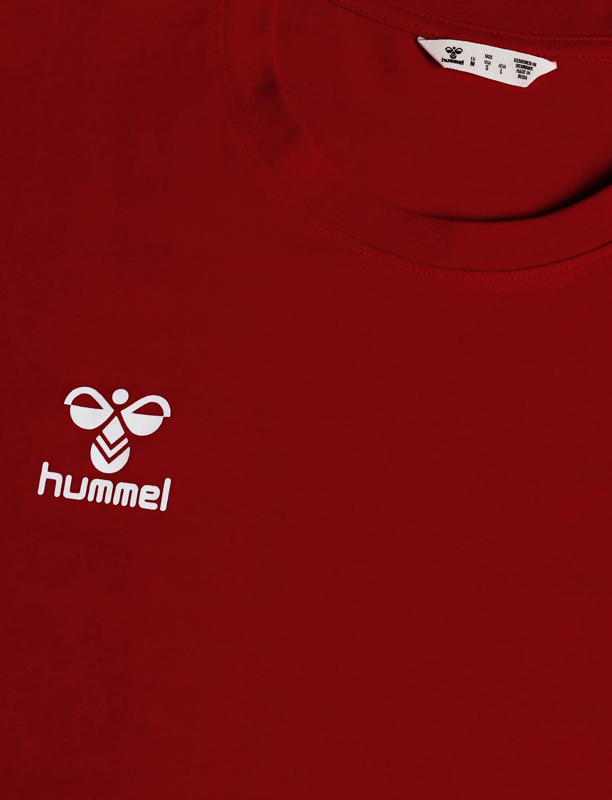 Hummel - hmlGO 2.0 CHEVRON T-SHIRT S/S WOMAN - t-shirts - true red - 2