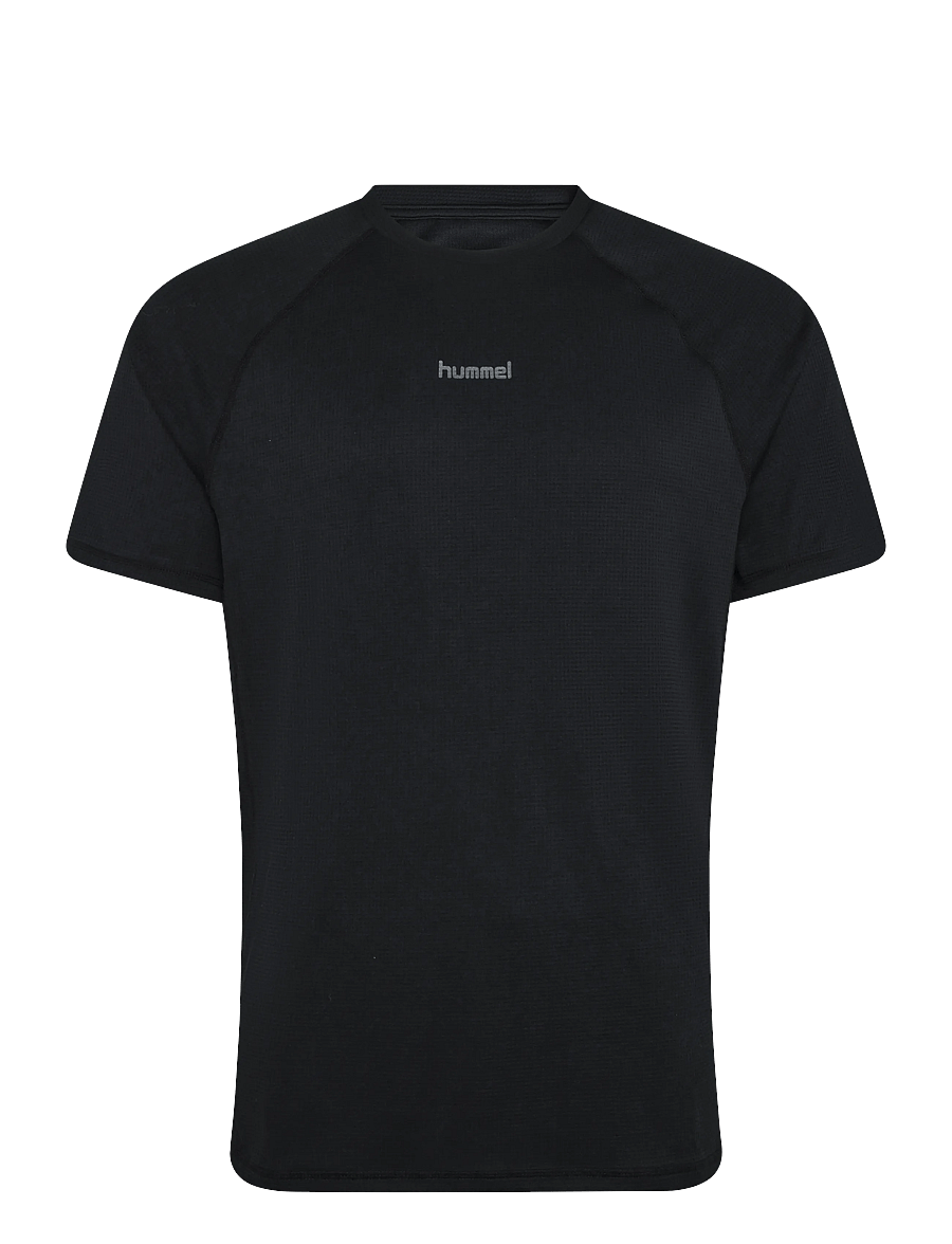 Hummel - hmlMOMENTUM T-SHIRT S/S - alussärgid ja t-särgid - black - 0