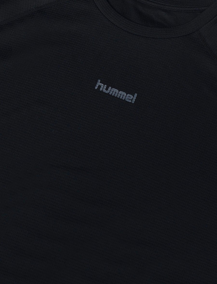 Hummel - hmlMOMENTUM T-SHIRT L/S - longsleeved tops - black - 2