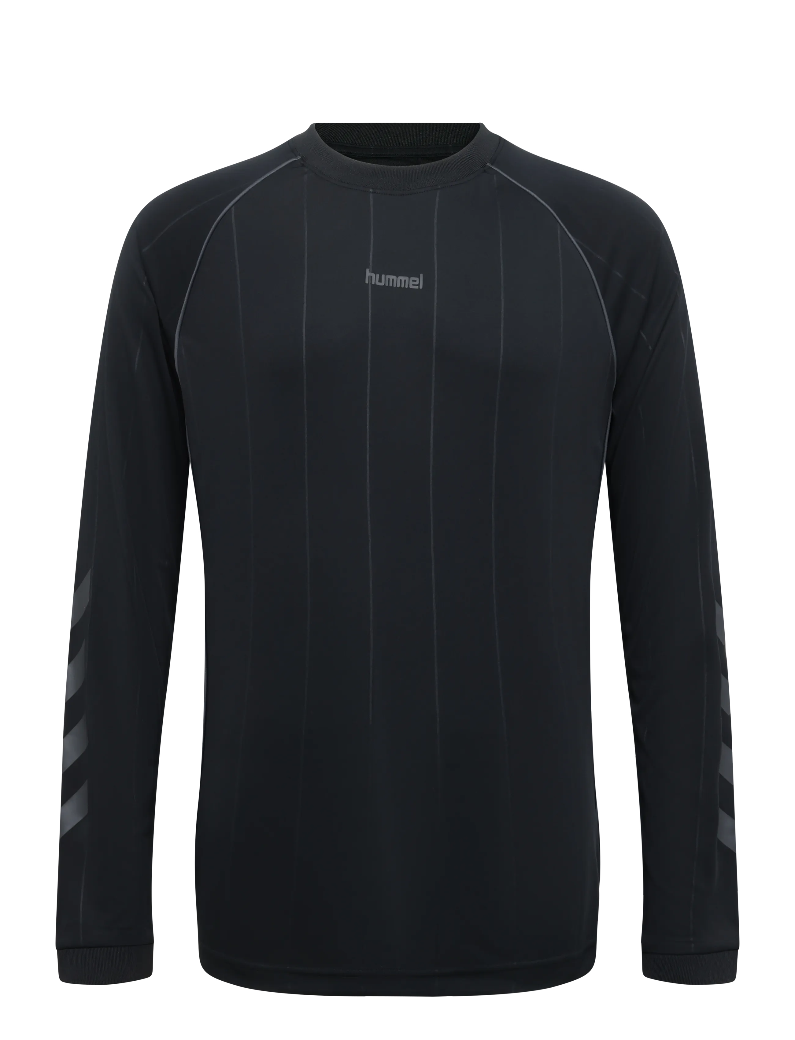 Hummel hmlPITCH T-SHIRT L/S - Toppe & T-shirts - BLACK / black