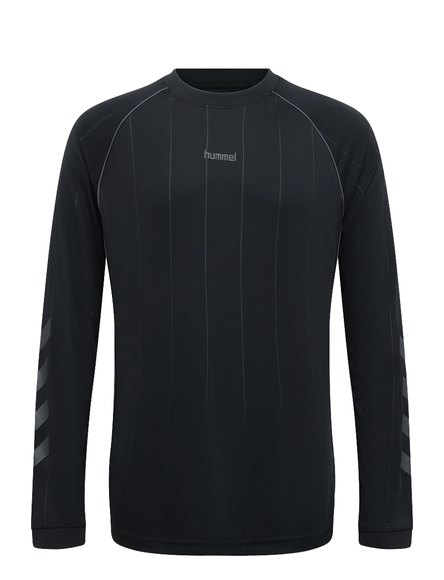 Hummel - hmlPITCH T-SHIRT L/S - longsleeved tops - black - 0