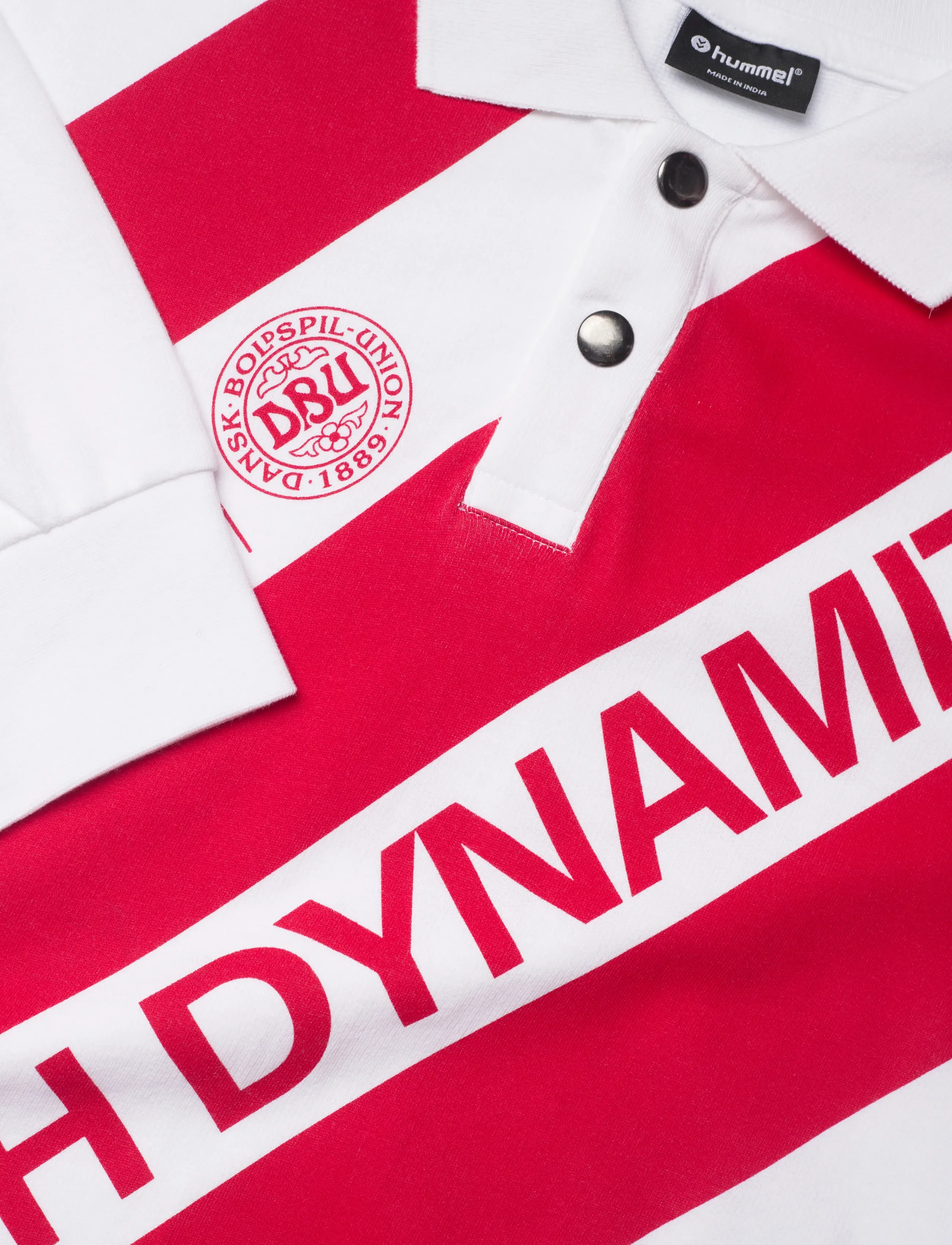 Hummel - DBU 26 FAN DYNAMITE TEE LS - langärmelig - white/tango red - 2