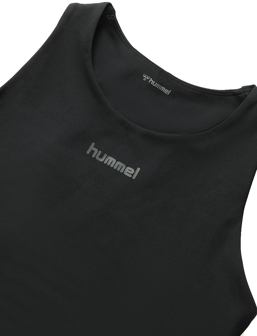 Hummel - hmlPULSE MEDIUM SUPPORT BRA TOP - sports-bh'er - black - 2