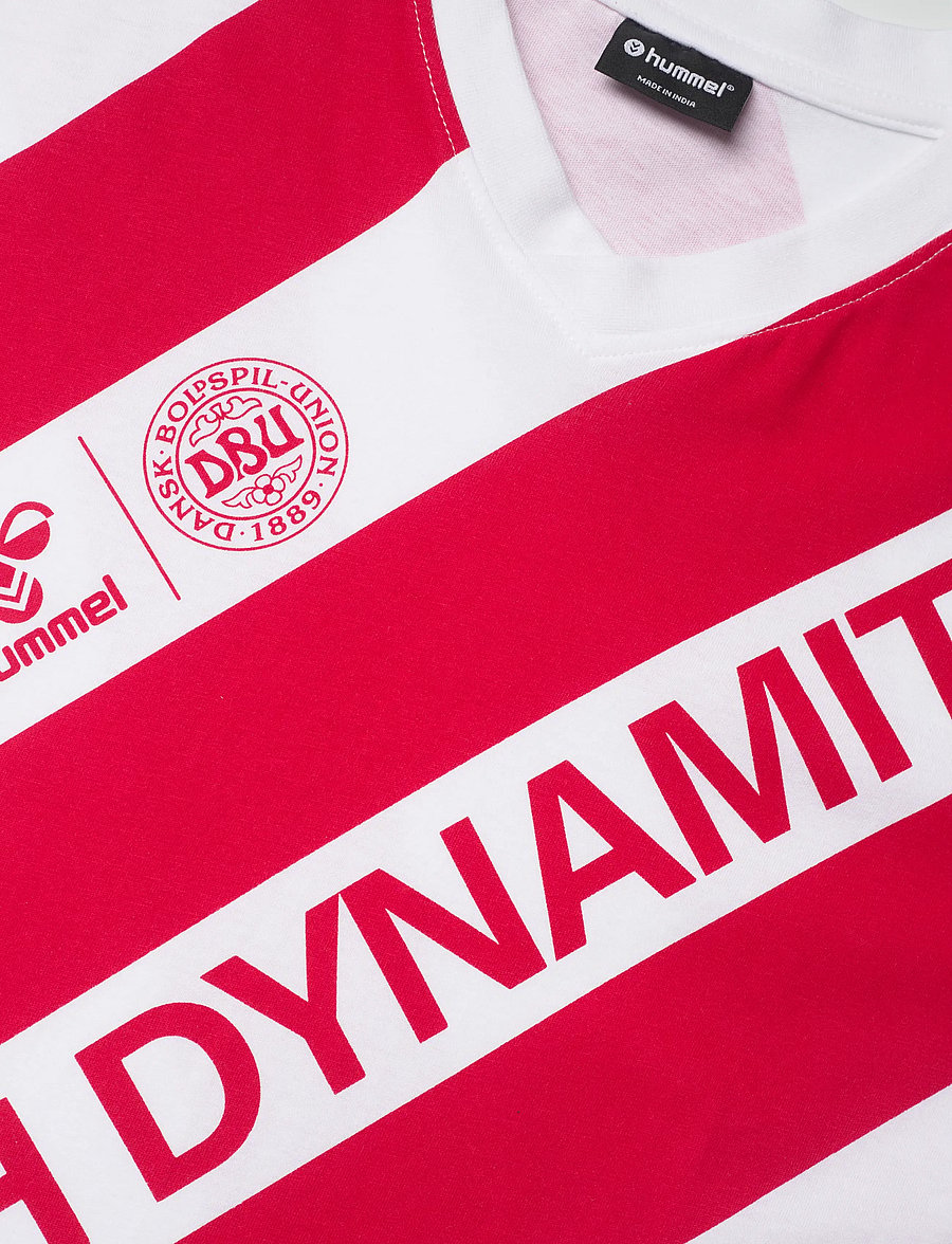 Hummel - DBU 26 FAN DYNAMITE TEE SS - fußballoberteile - white/tango red - 2