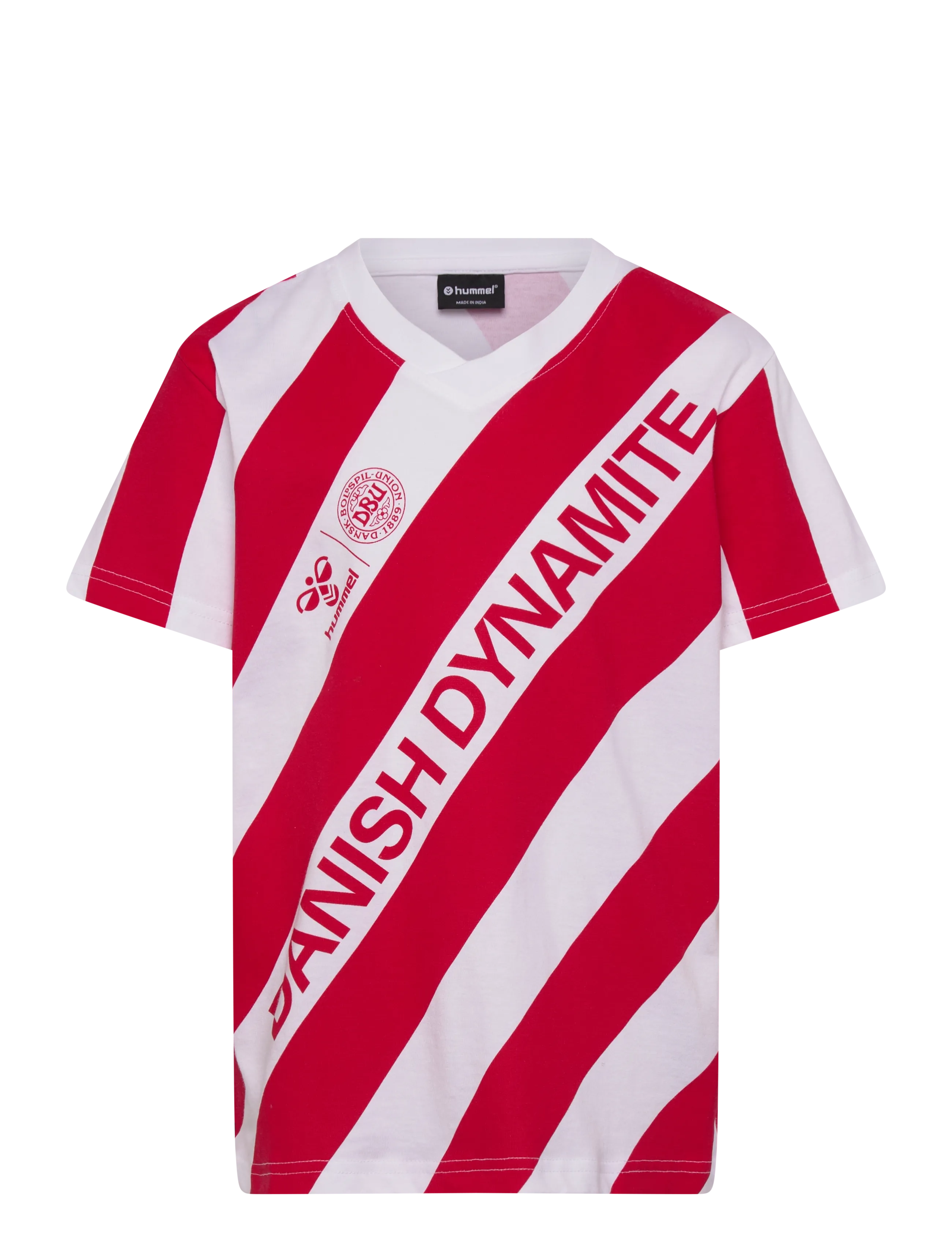 Hummel Dbu 26 Fan Dynamite Tee Ss Kids, Børn, Børne Kortærmet Fan T-shirt, Rød, Str: 140
