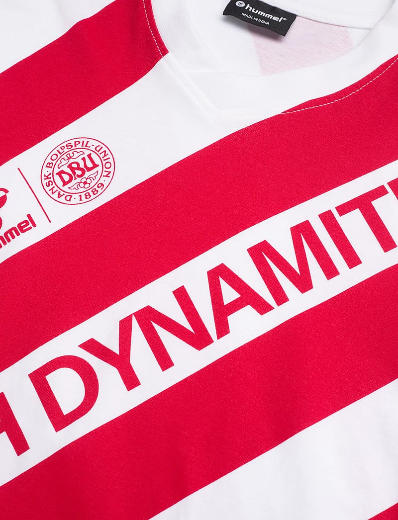 Hummel - DBU 26 FAN DYNAMITE TEE SS KIDS - sportoberteile - white/tango red - 2