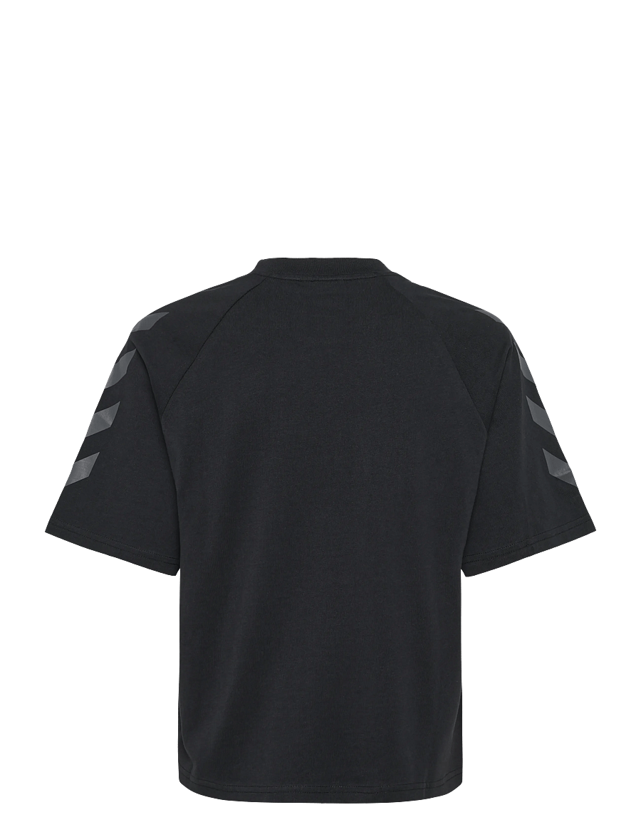 Hummel - hmlKEEPER CHEVRON W T-SHIRT S/S - t-shirts - black - 1