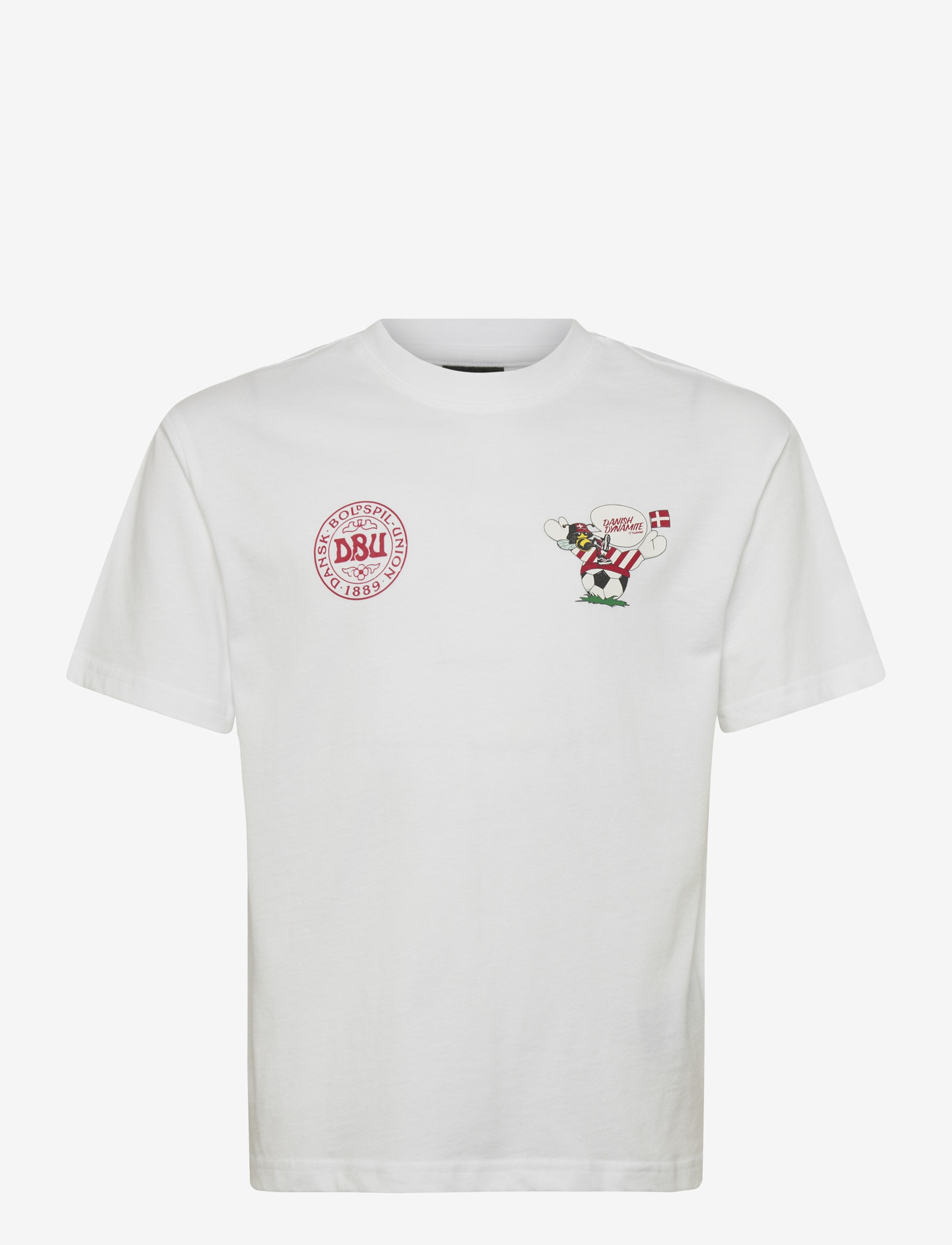 Hummel - DBU 26 FAN LOOSE DYNAMITE TEE KIDS - sportstoppe - white - 0