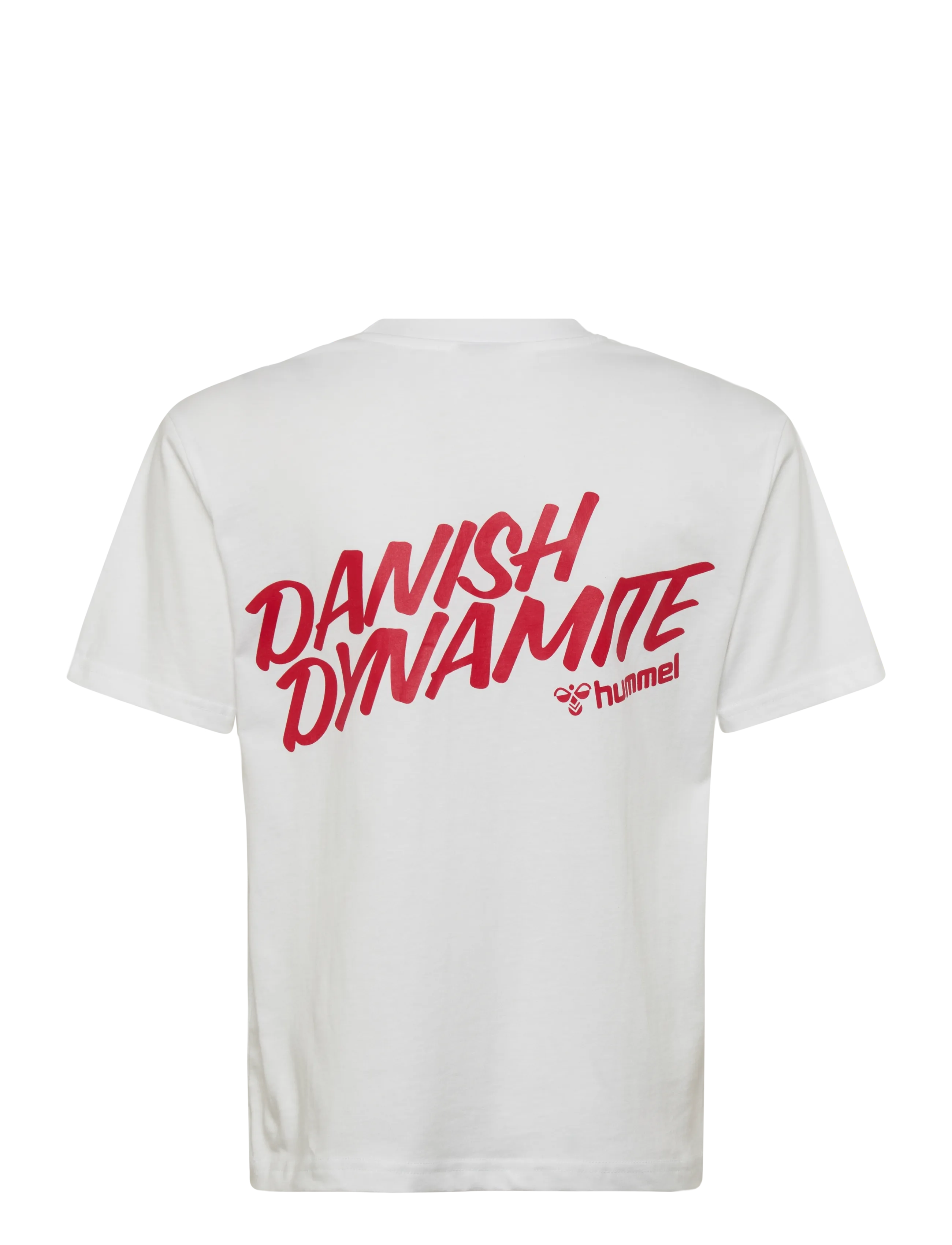 Hummel - DBU 26 FAN LOOSE DYNAMITE TEE KIDS - sports tops - white - 1