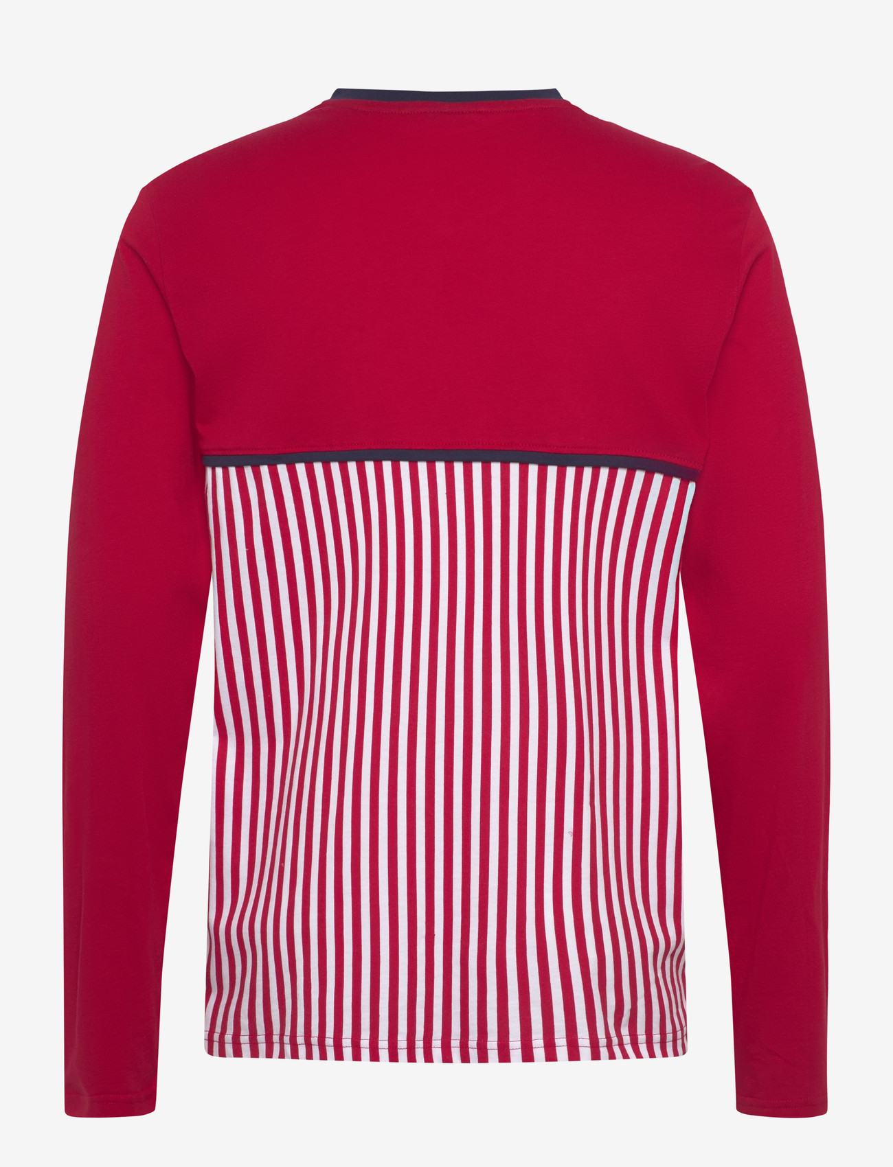 Hummel - DBU 26 FAN 86 BLOCK COTTON TEE LS - fußballoberteile - tango red/white - 1