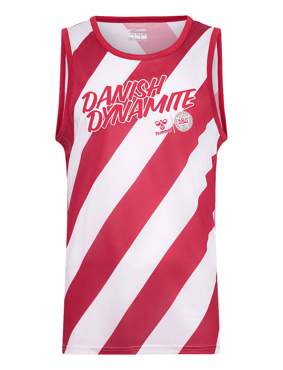 Hummel - DBU 26 FAN TANKTOP - tank tops - tango red - 0