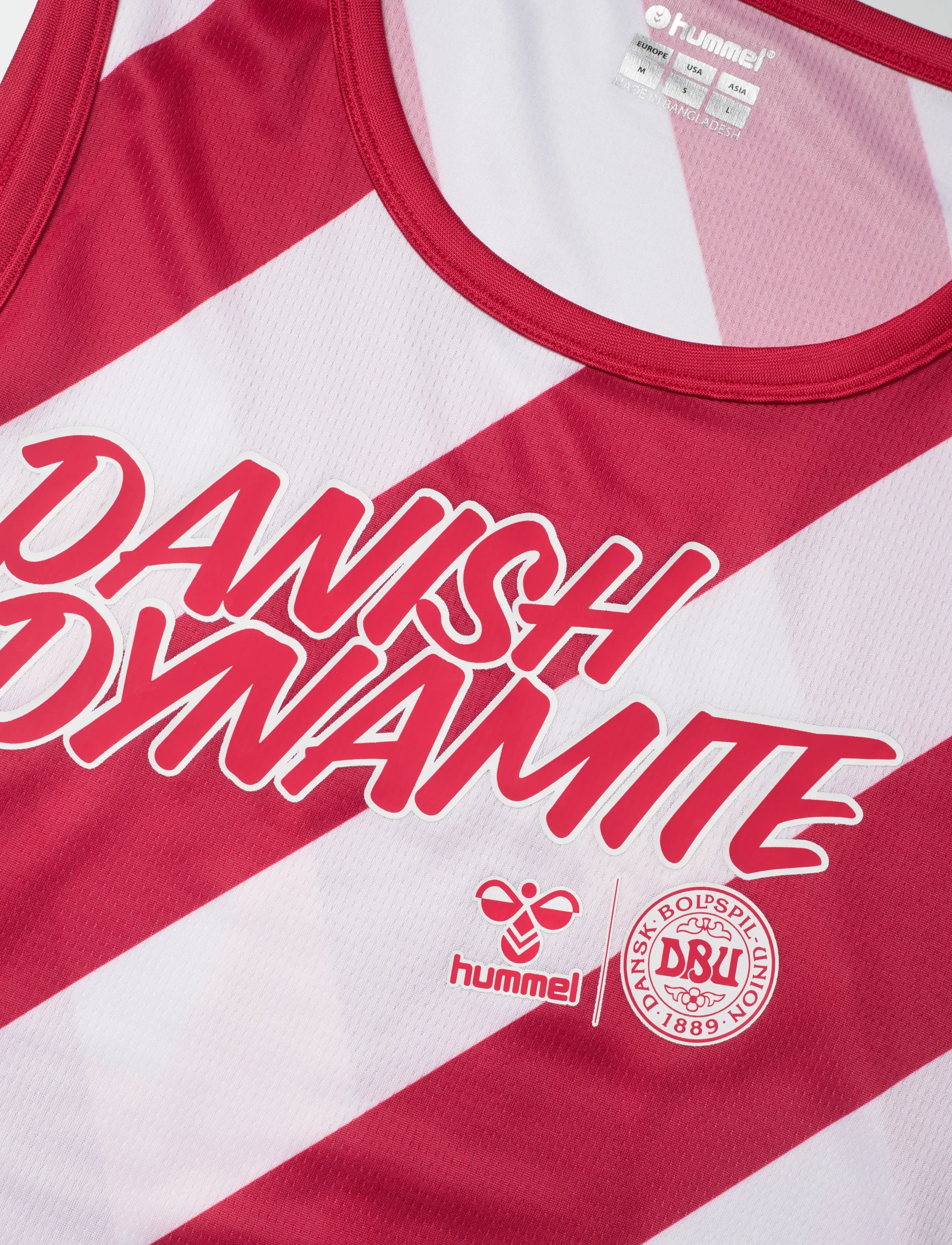 Hummel - DBU 26 FAN TANKTOP - laveste priser - tango red - 2