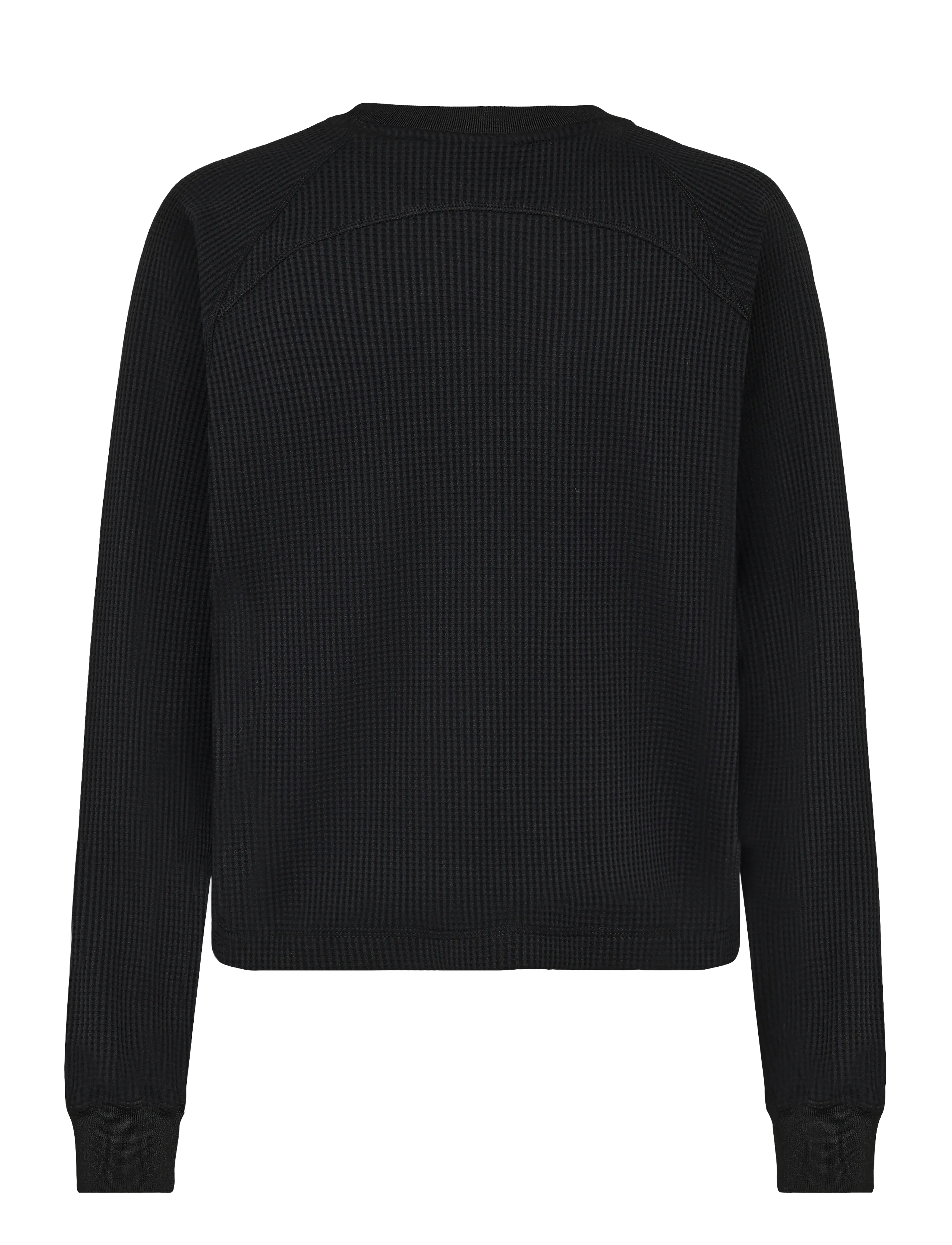 Hummel - hmlSOFT WAFFLE W T-SHIRT L/S - sweatshirts - black - 1