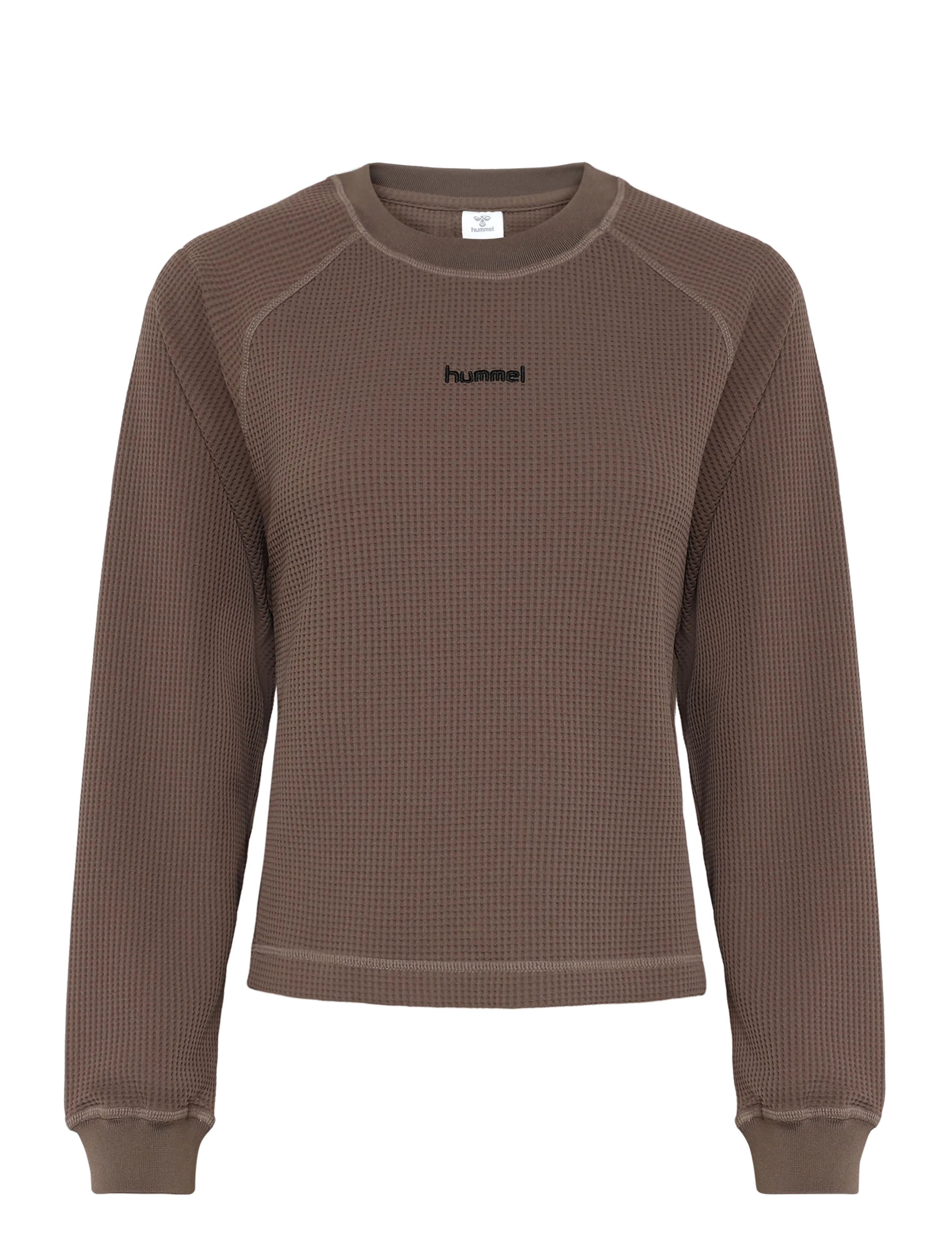 Hummel hmlSOFT WAFFLE W T-SHIRT L/S - View all - FALCON / khaki/green