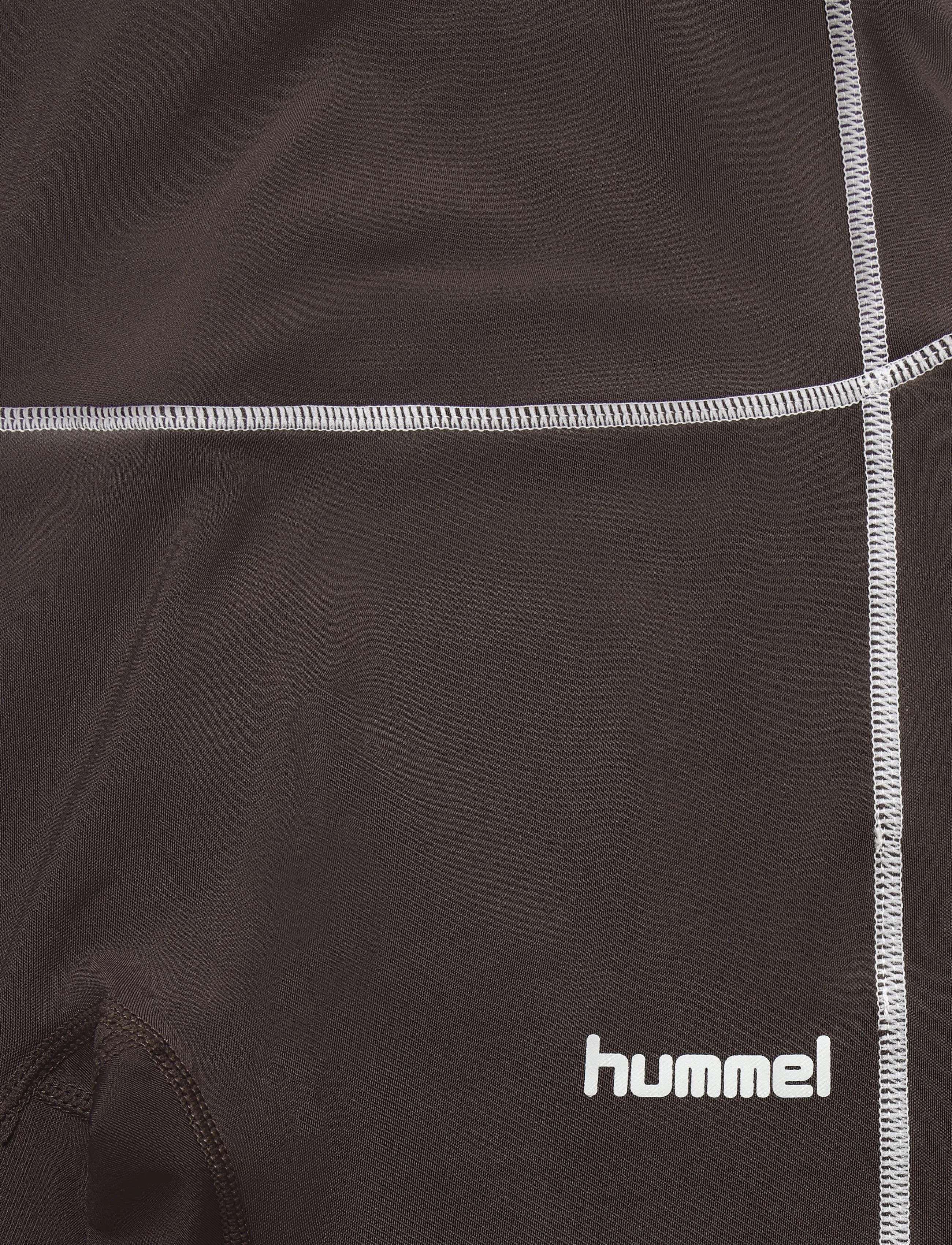 Hummel - hmlPULSE RETRO HIGH WAIST TIGHTS - volle länge - shale - 2